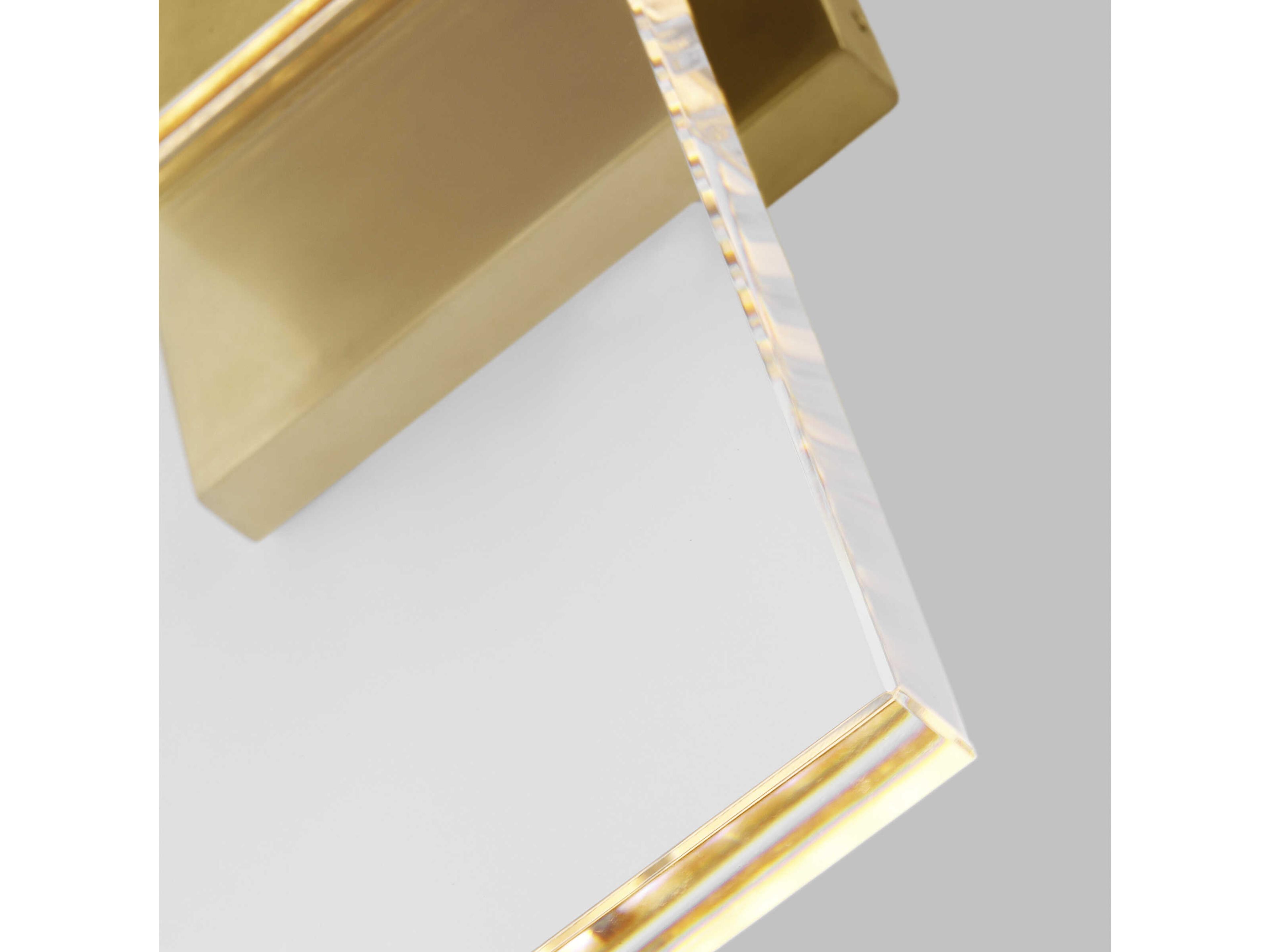 Visual Comfort Modern Kulma 1-Light Natural Brass Wall Sconce