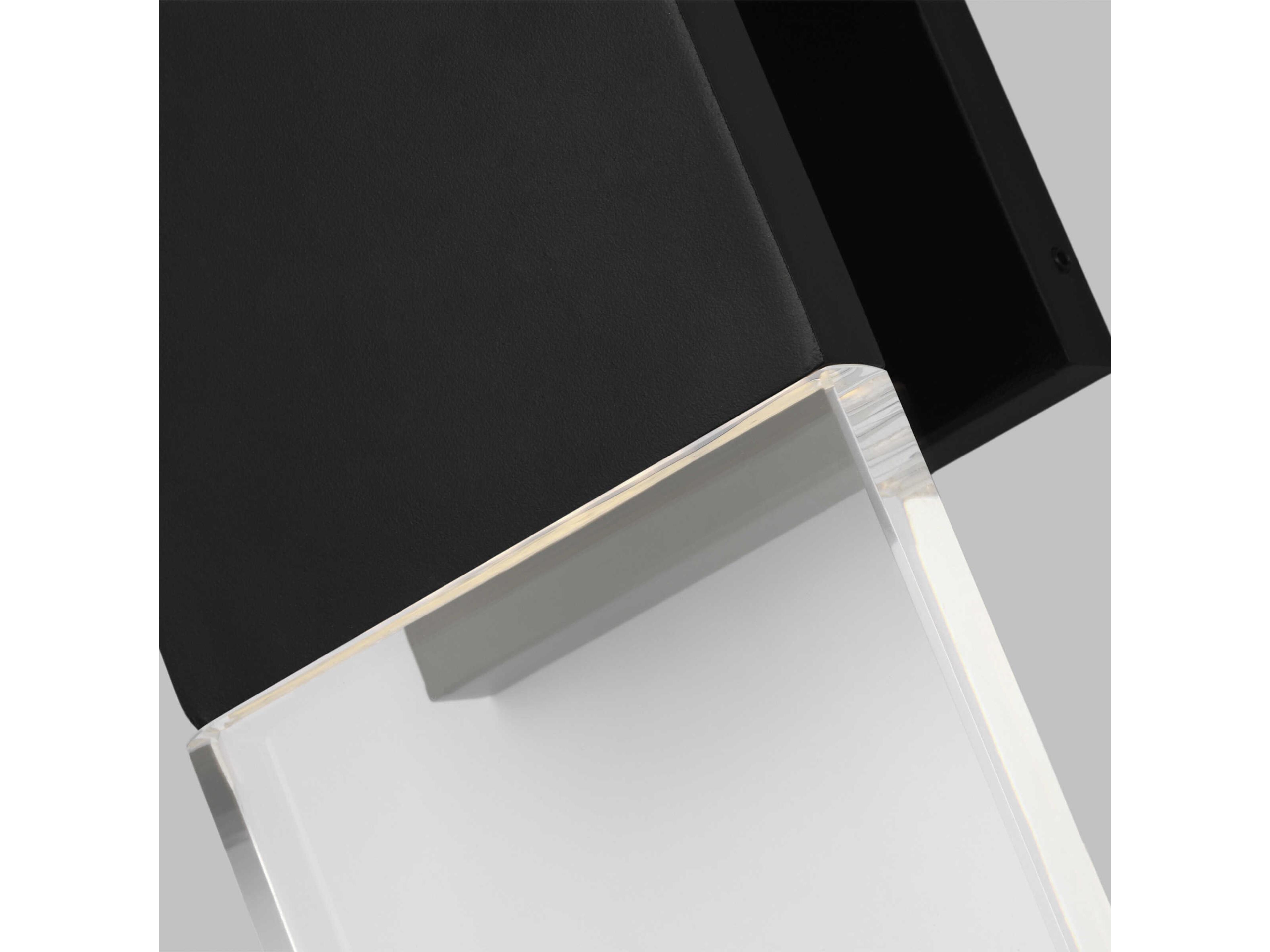 Visual Comfort Modern Kulma 1-Light Black Wall Sconce