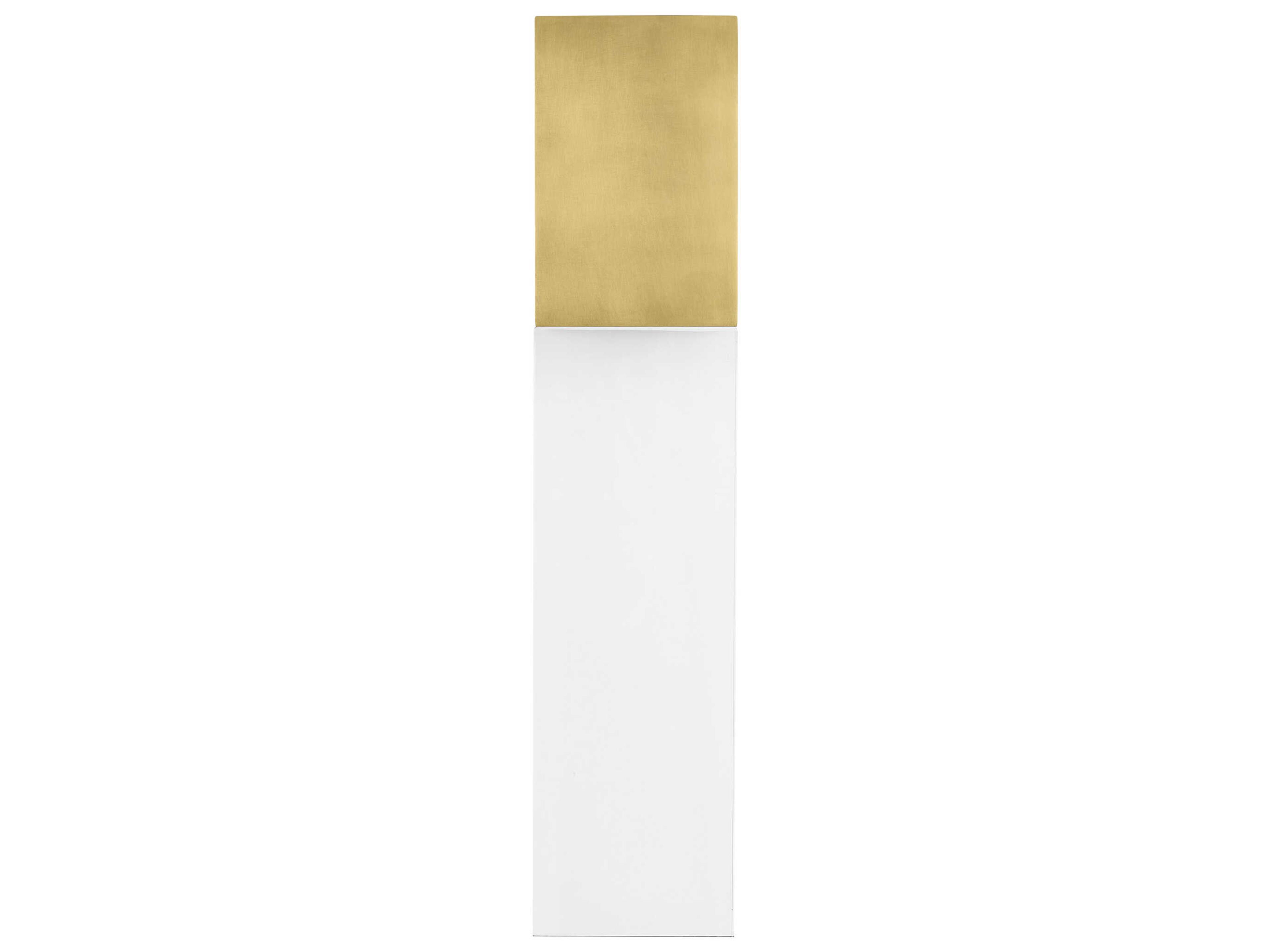 Visual Comfort Modern Kulma 1-Light Natural Brass Wall Sconce