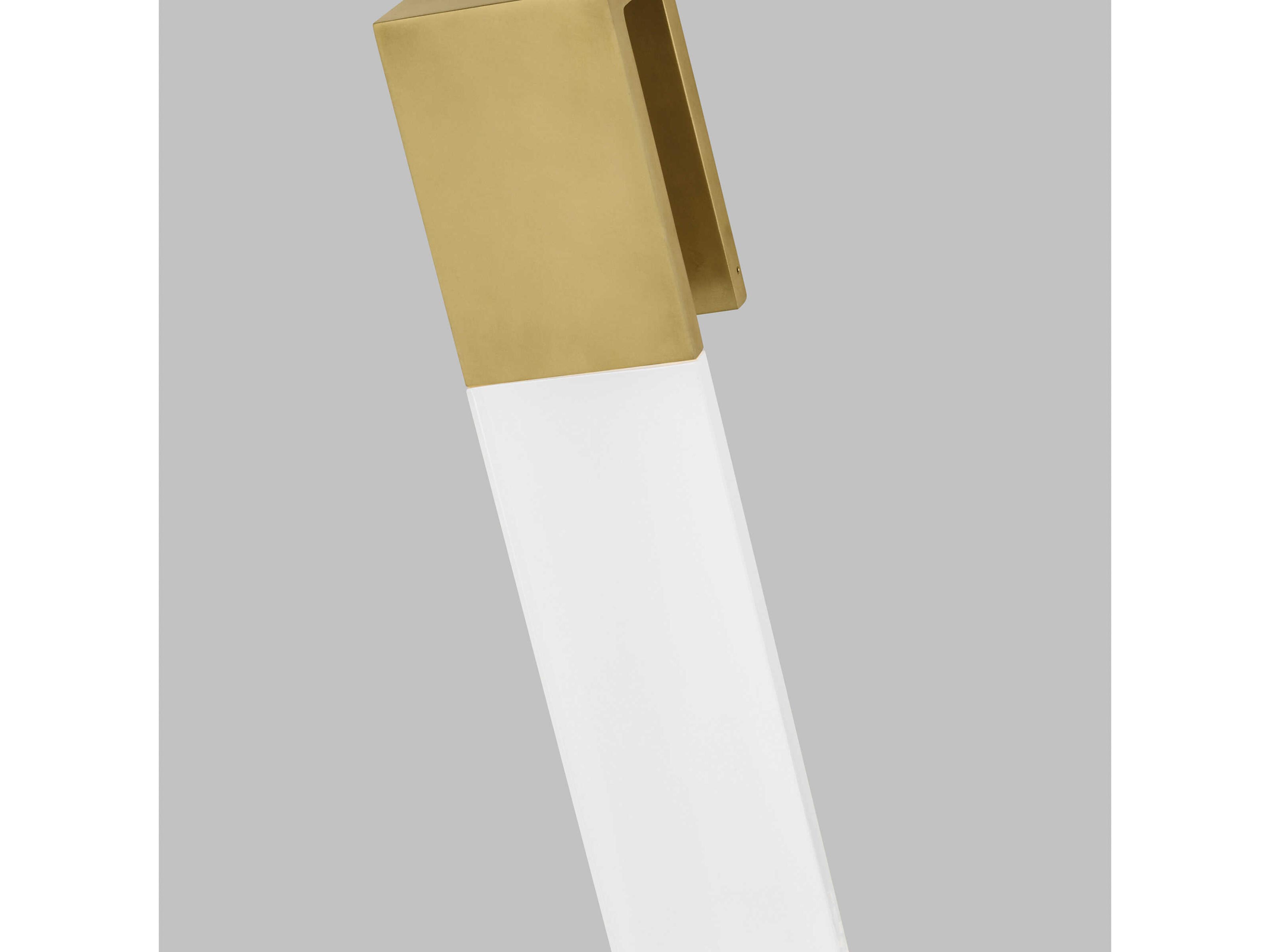 Visual Comfort Modern Kulma 1-Light Natural Brass Wall Sconce