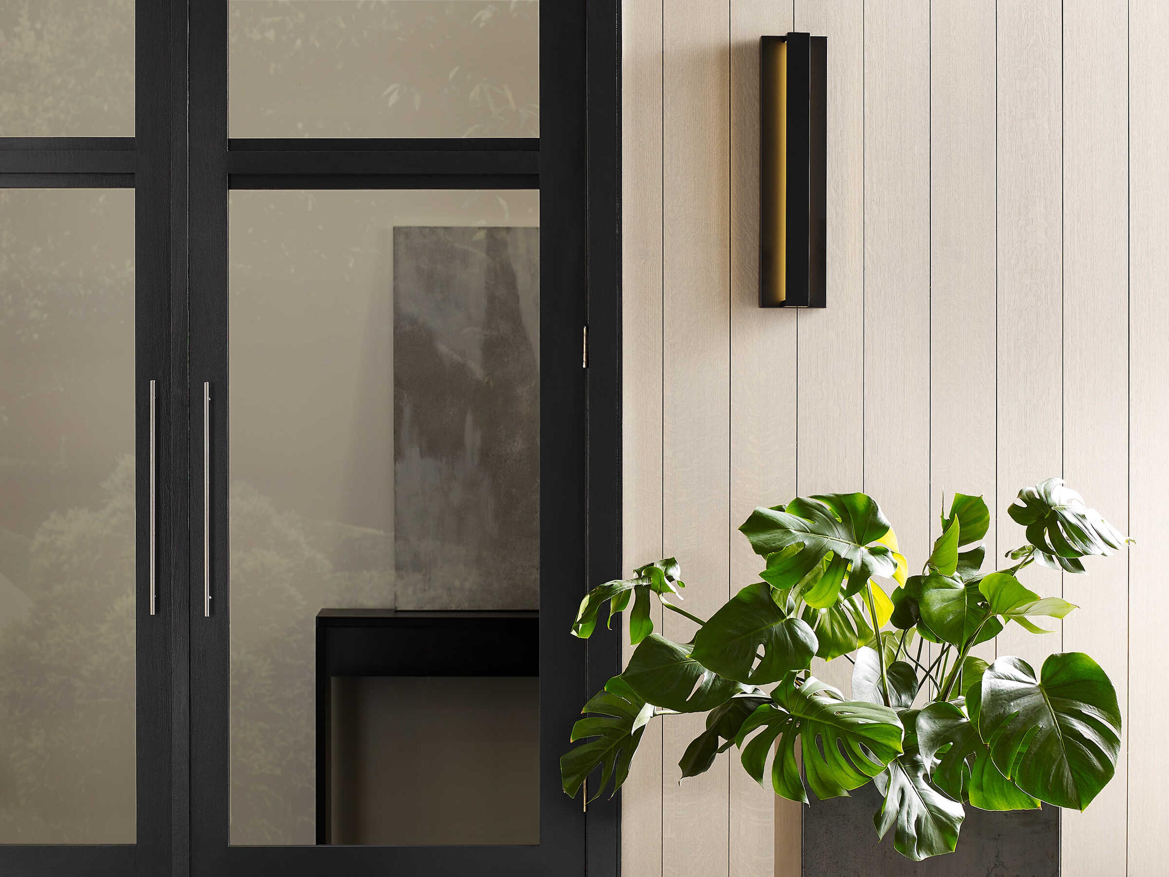 Visual Comfort Modern Windfall 1-Light Outdoor Wall Light