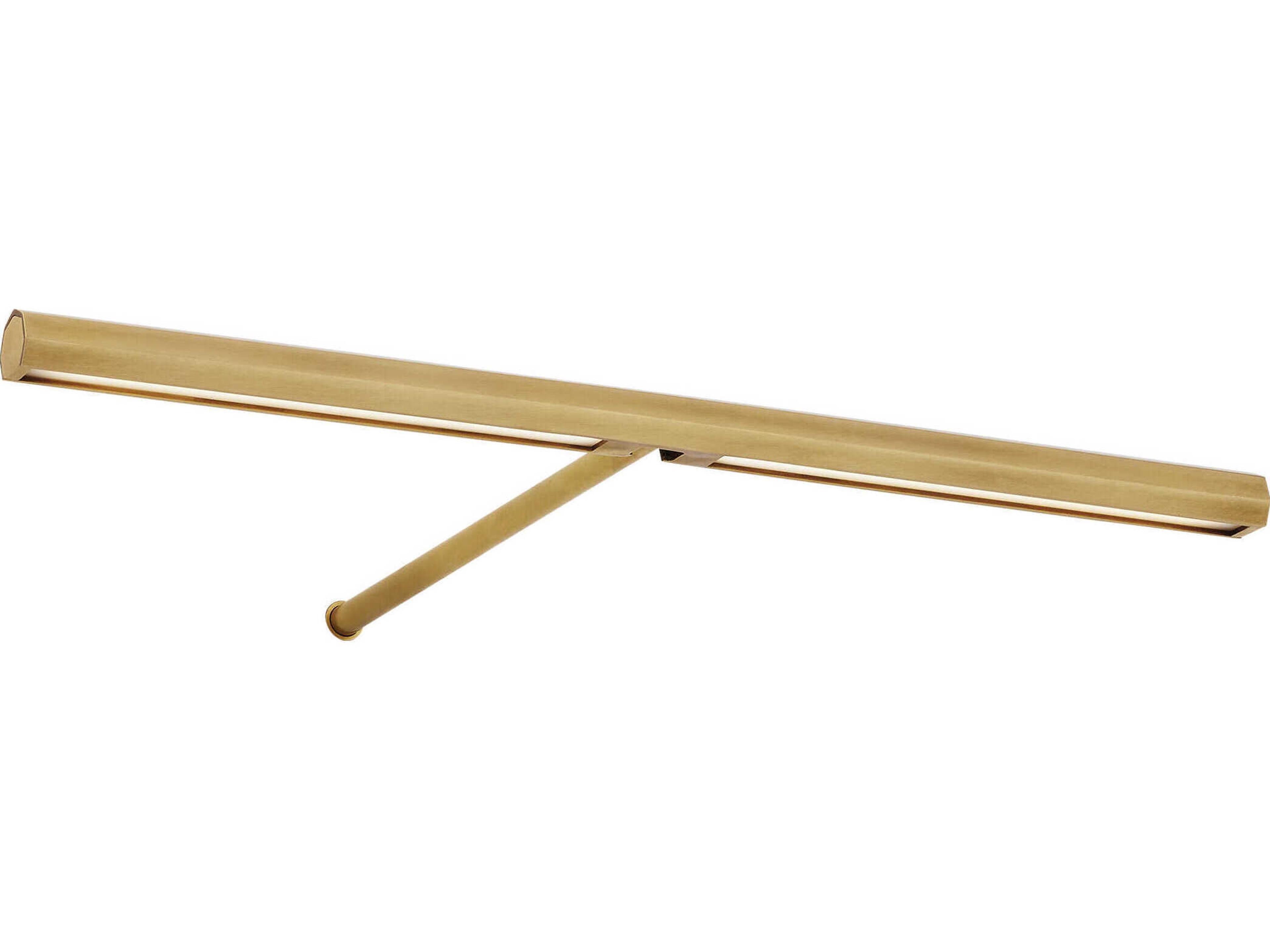 Visual Comfort Modern Plural 1-Light Natural Brass Picture Light