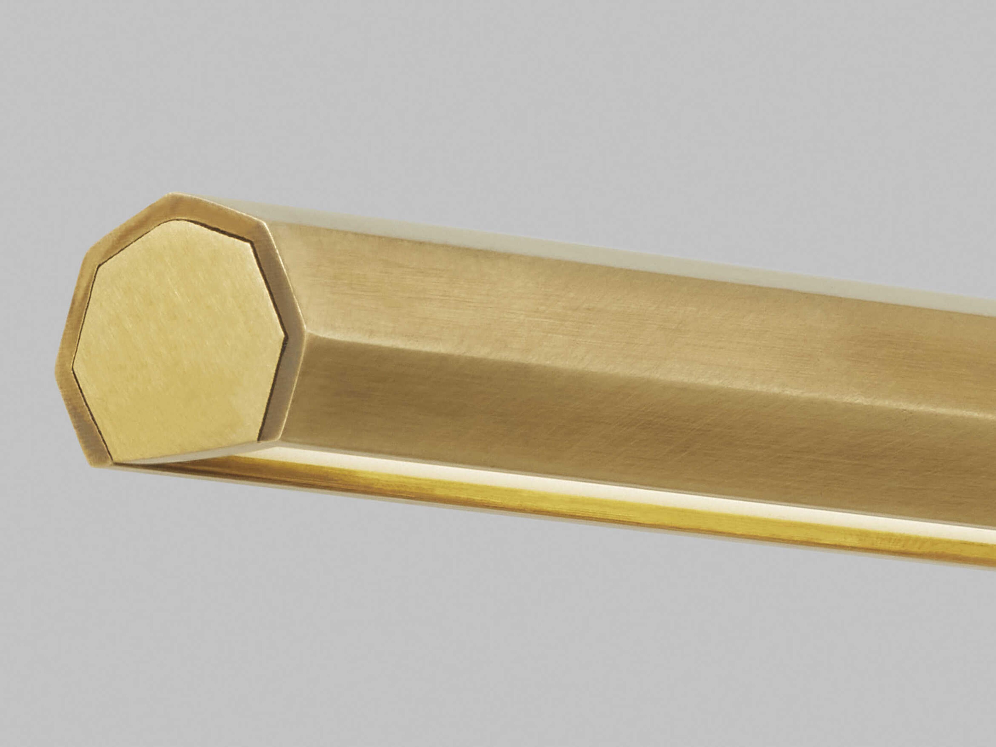 Visual Comfort Modern Plural 1-Light Natural Brass Picture Light