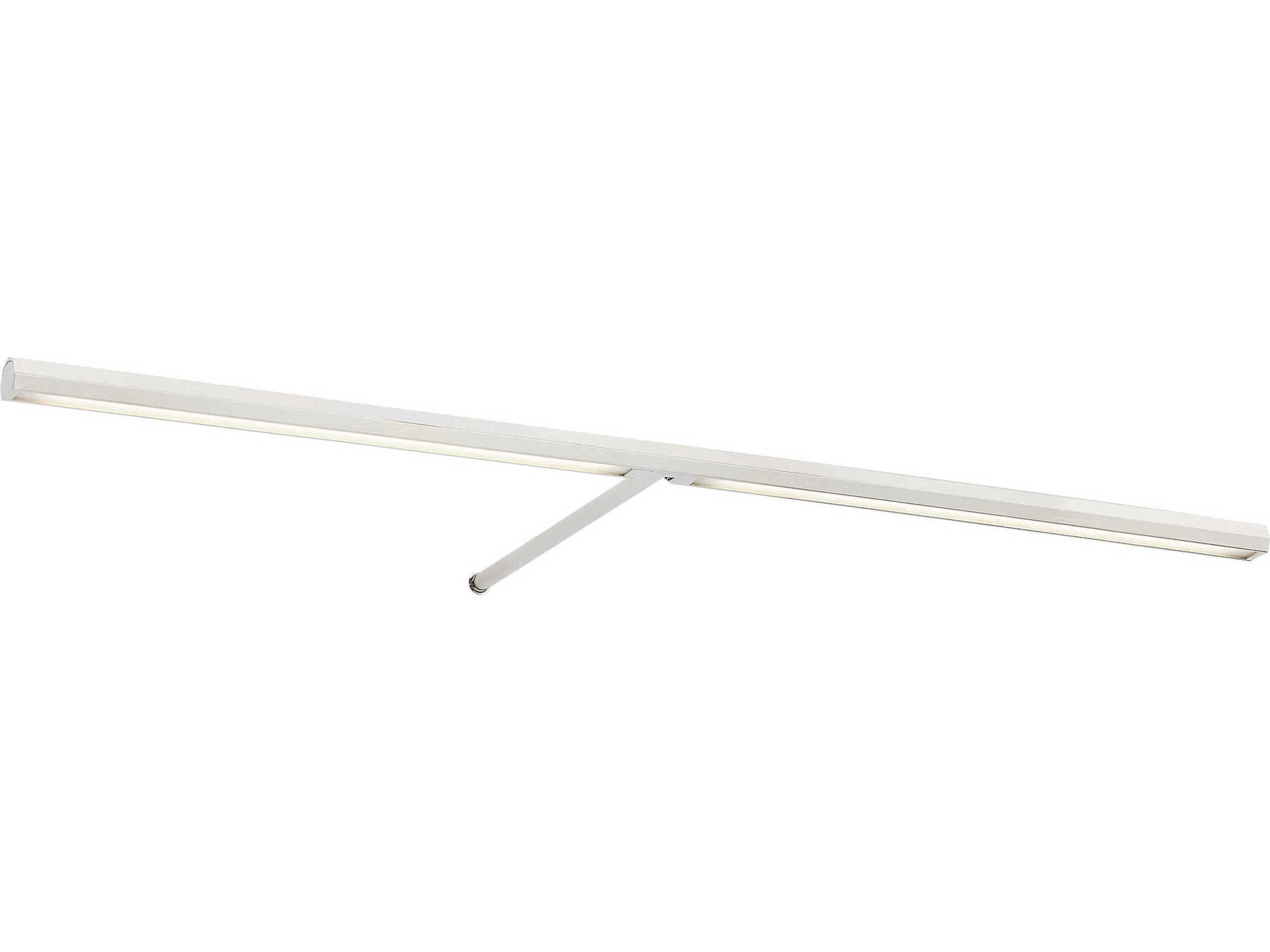 Visual Comfort Modern Plural 1-Light Polished Nickel Picture Light