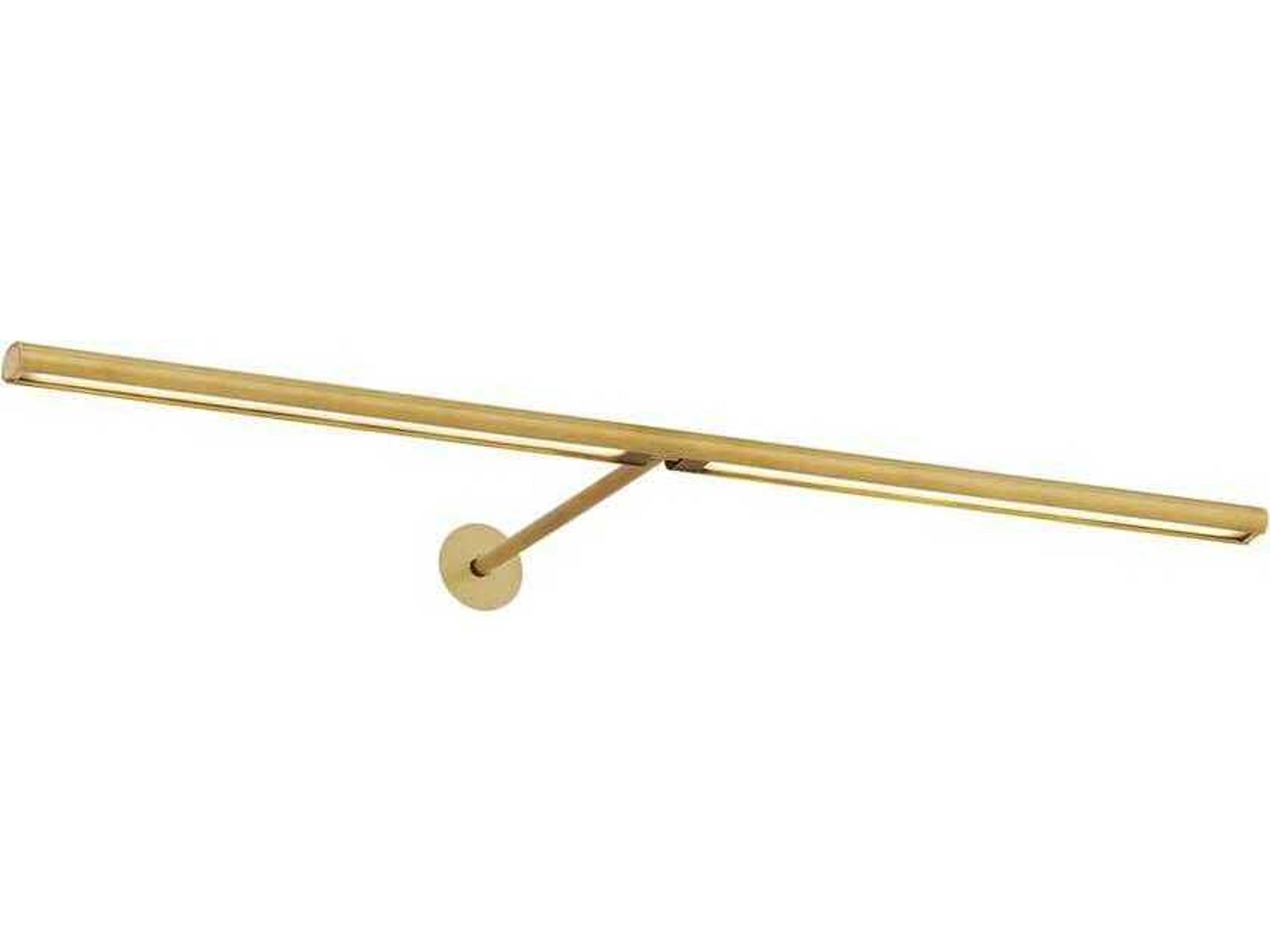 Plural 1-Light Natural Brass Picture Light