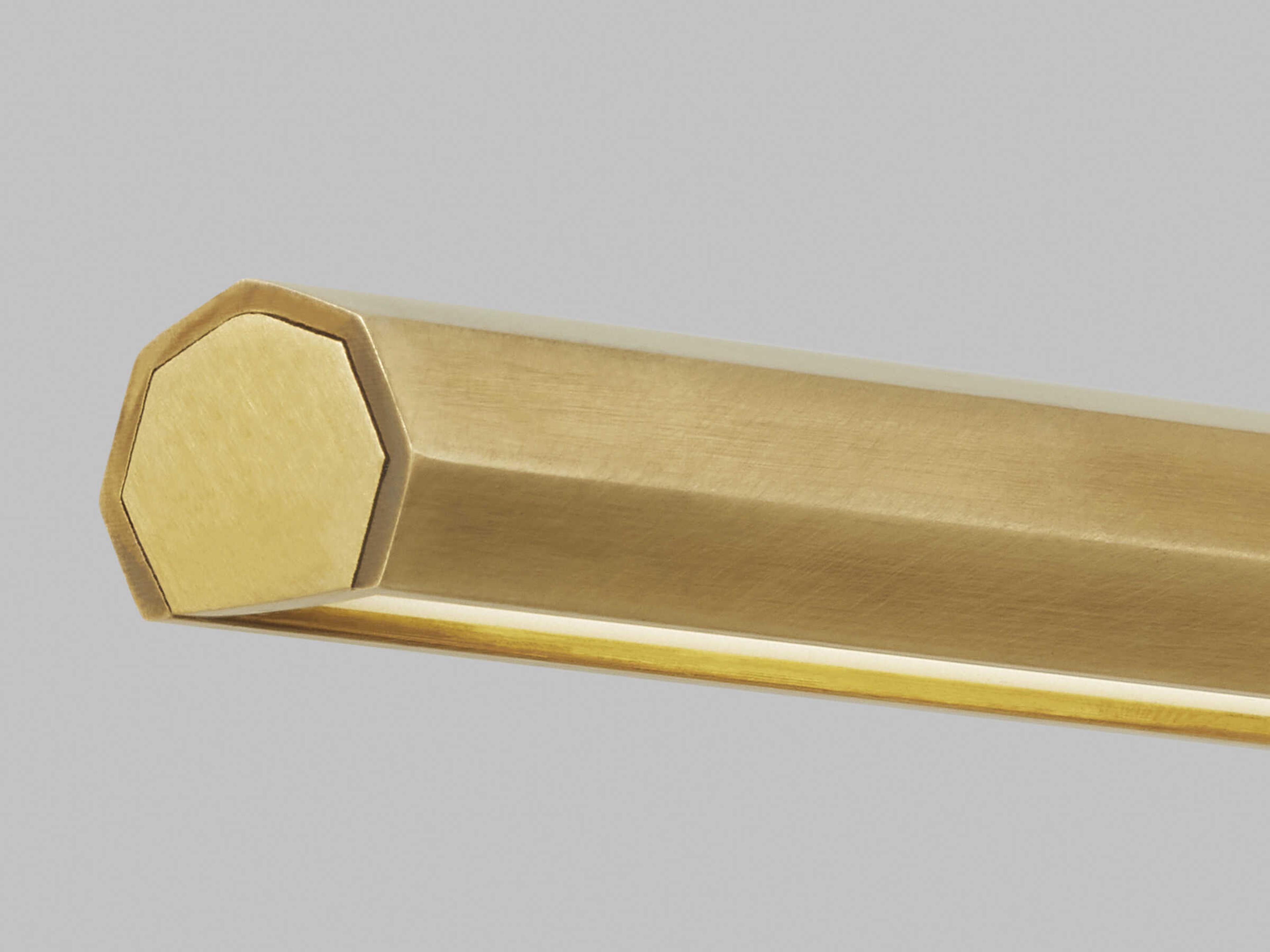 Visual Comfort Modern Plural 1-Light Natural Brass Picture Light