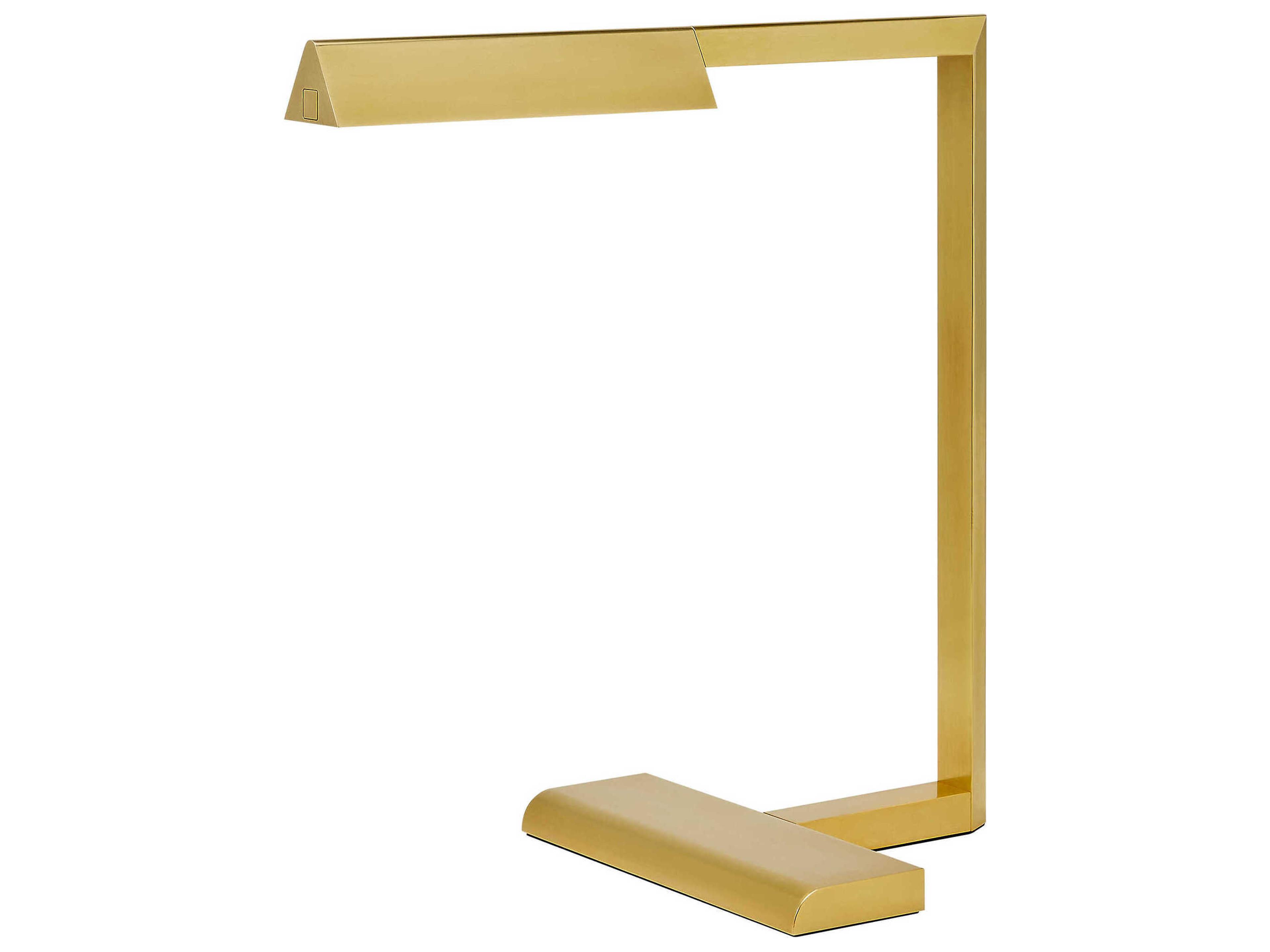 Visual Comfort Modern Dessau Natural Brass Desk Lamp