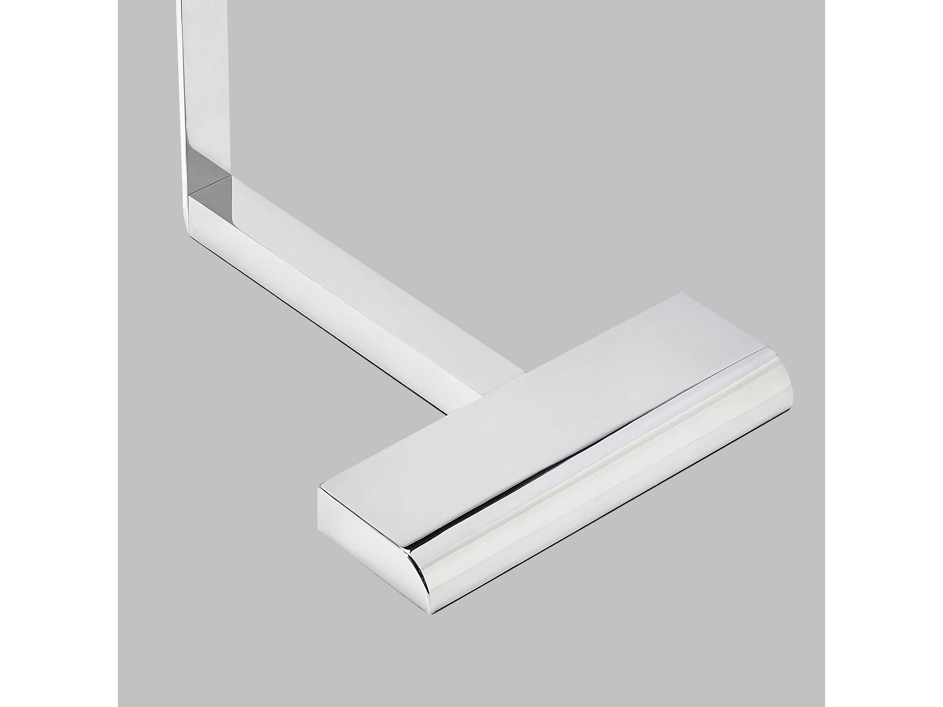 Visual Comfort Modern Dessau Polished Nickel Floor Lamp