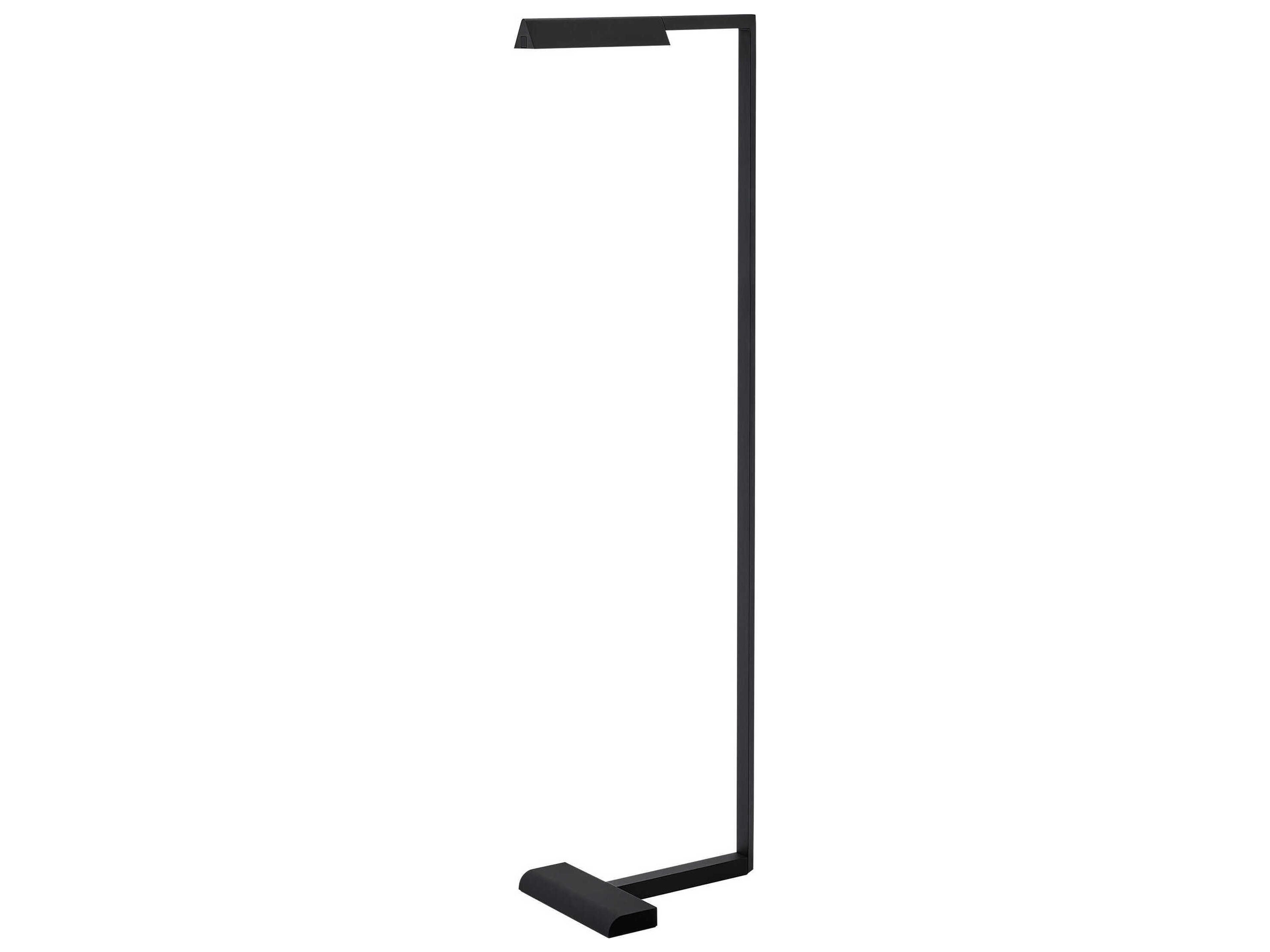 Visual Comfort Modern Dessau Nightshade Black Floor Lamp