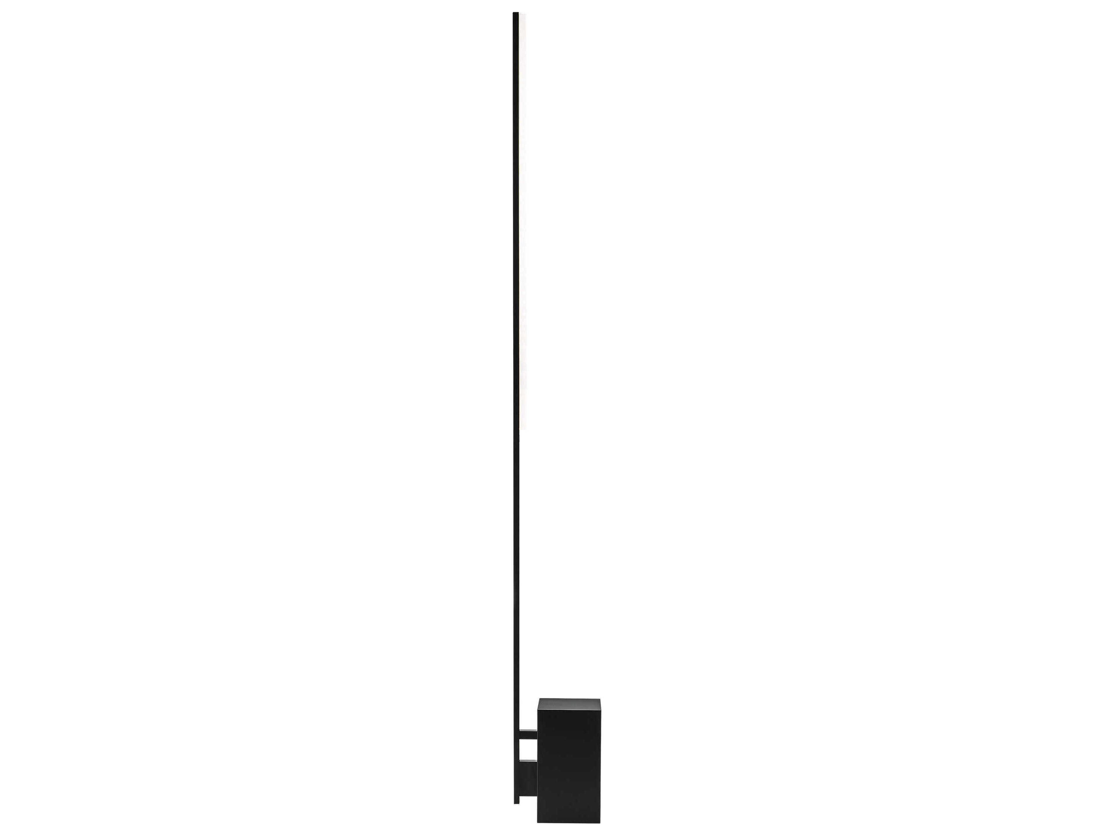 Visual Comfort Modern Klee Nightshade Black Floor Lamp