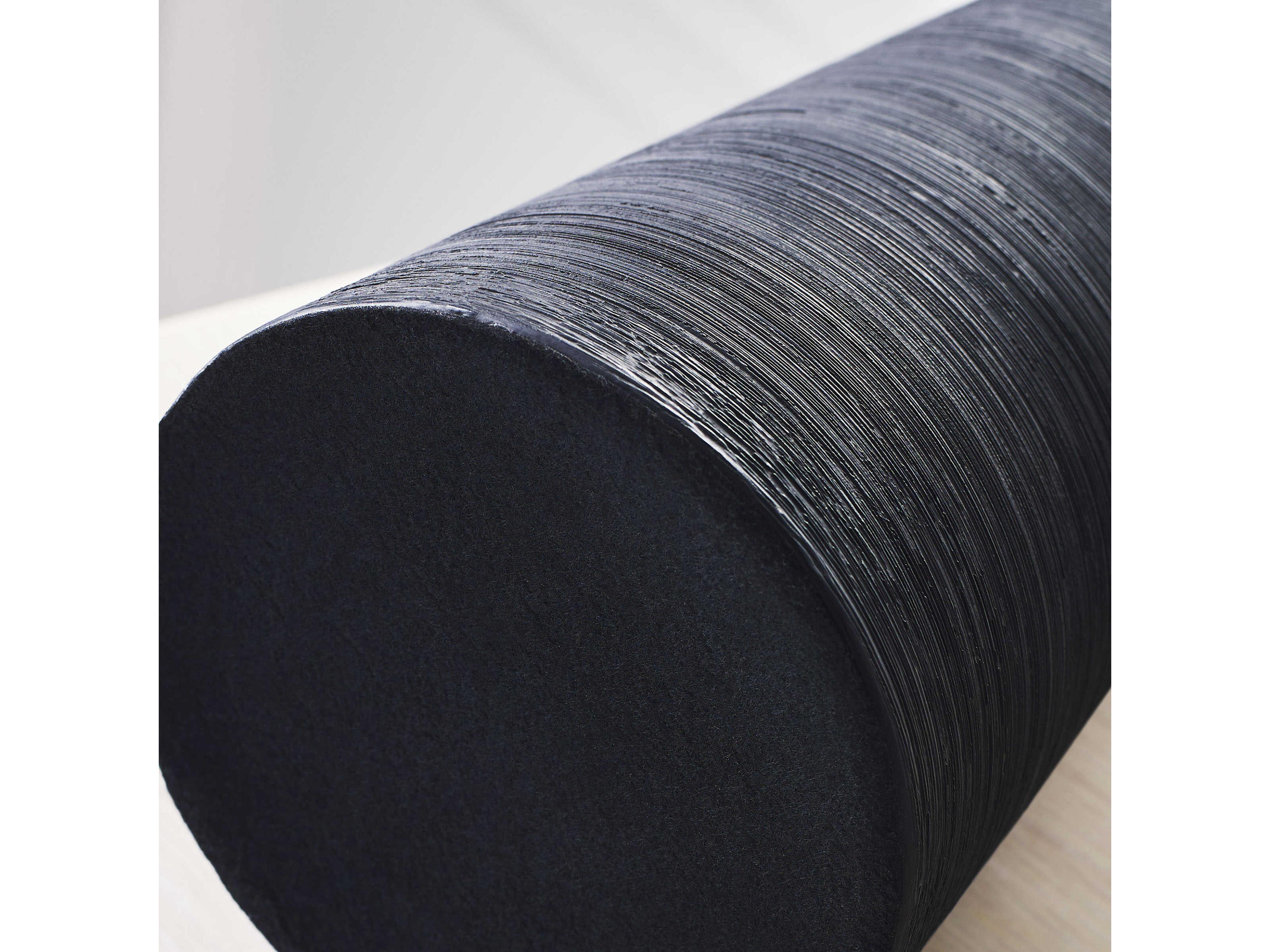 Visual Comfort Modern Karam Natural Brass Black Table Lamp