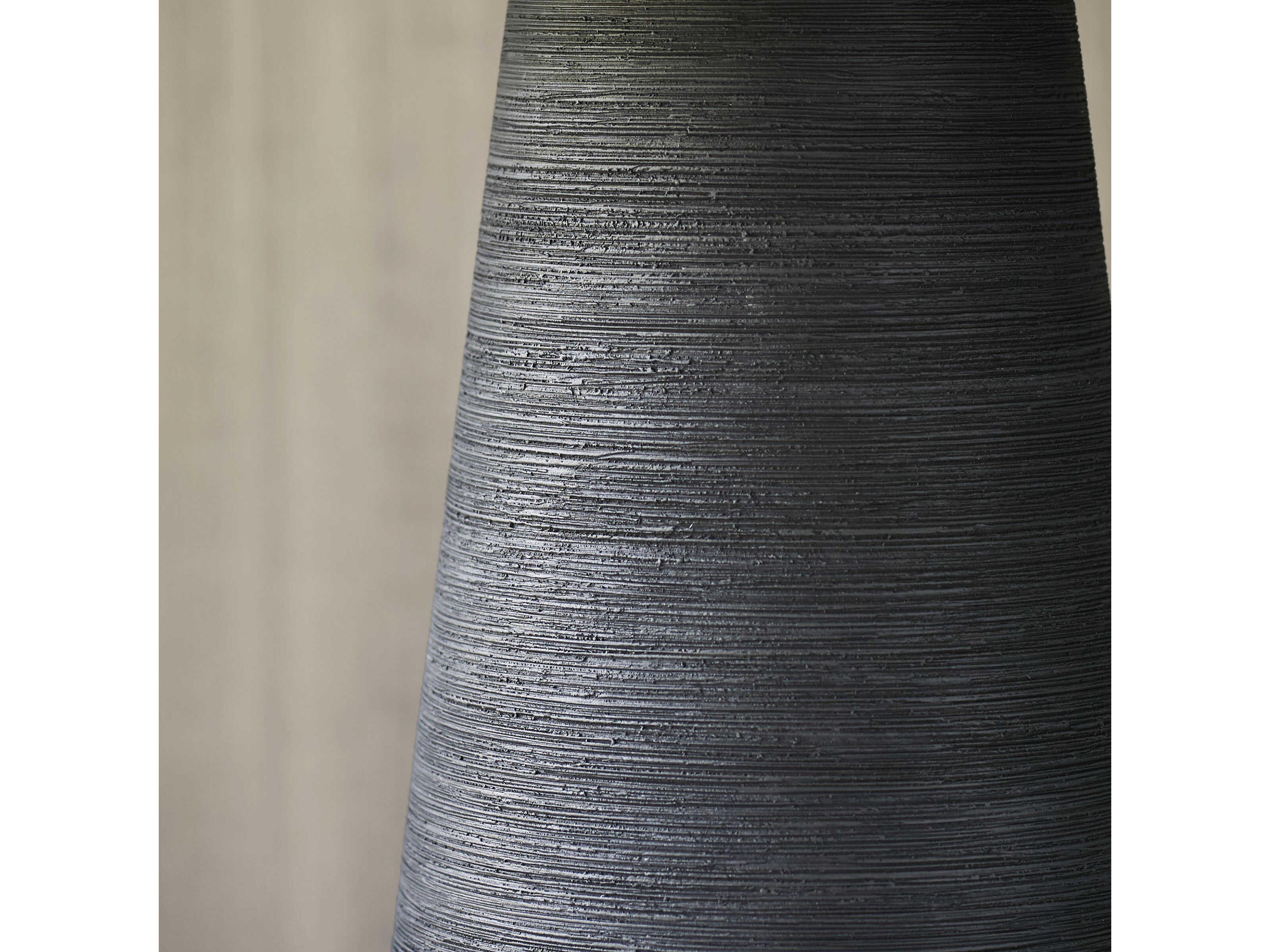 Visual Comfort Modern Karam Natural Brass Black Buffet Lamp