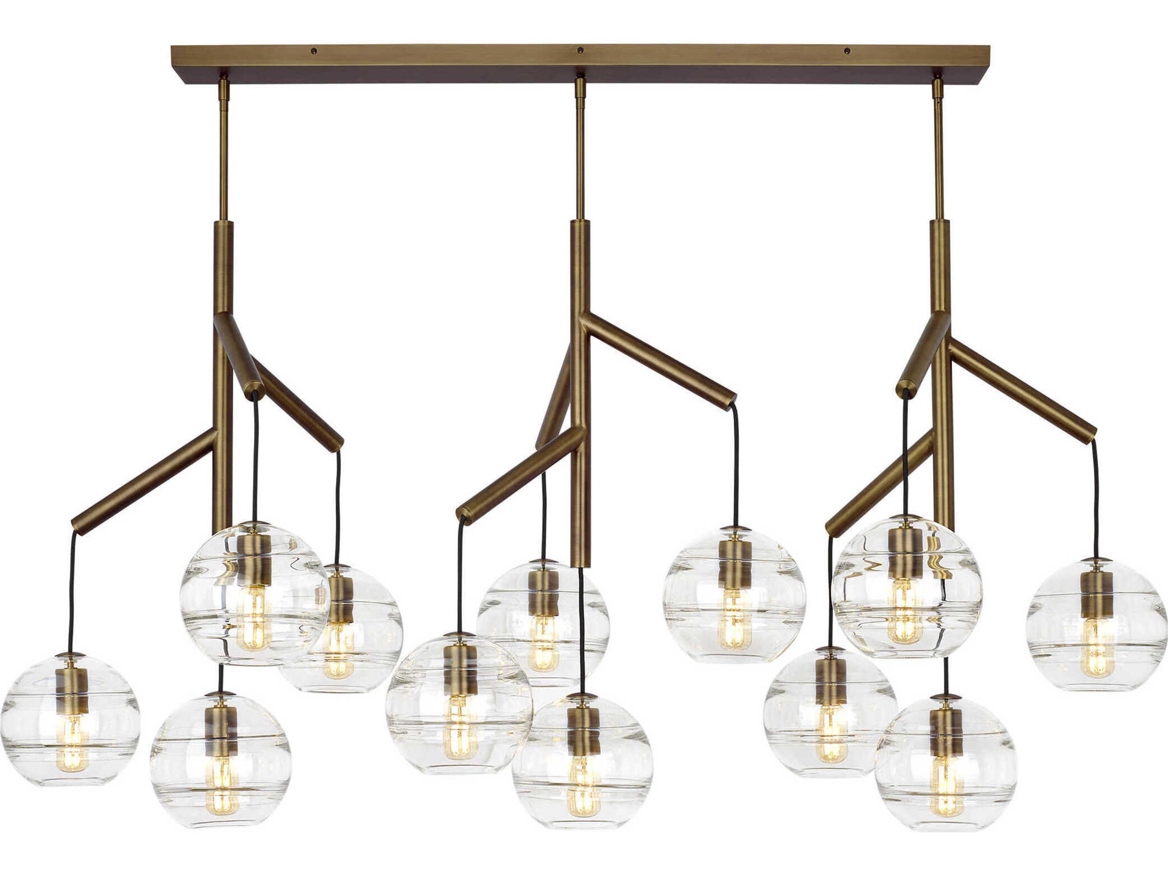 Sedona Triple Chandelier Deconstructed Modern