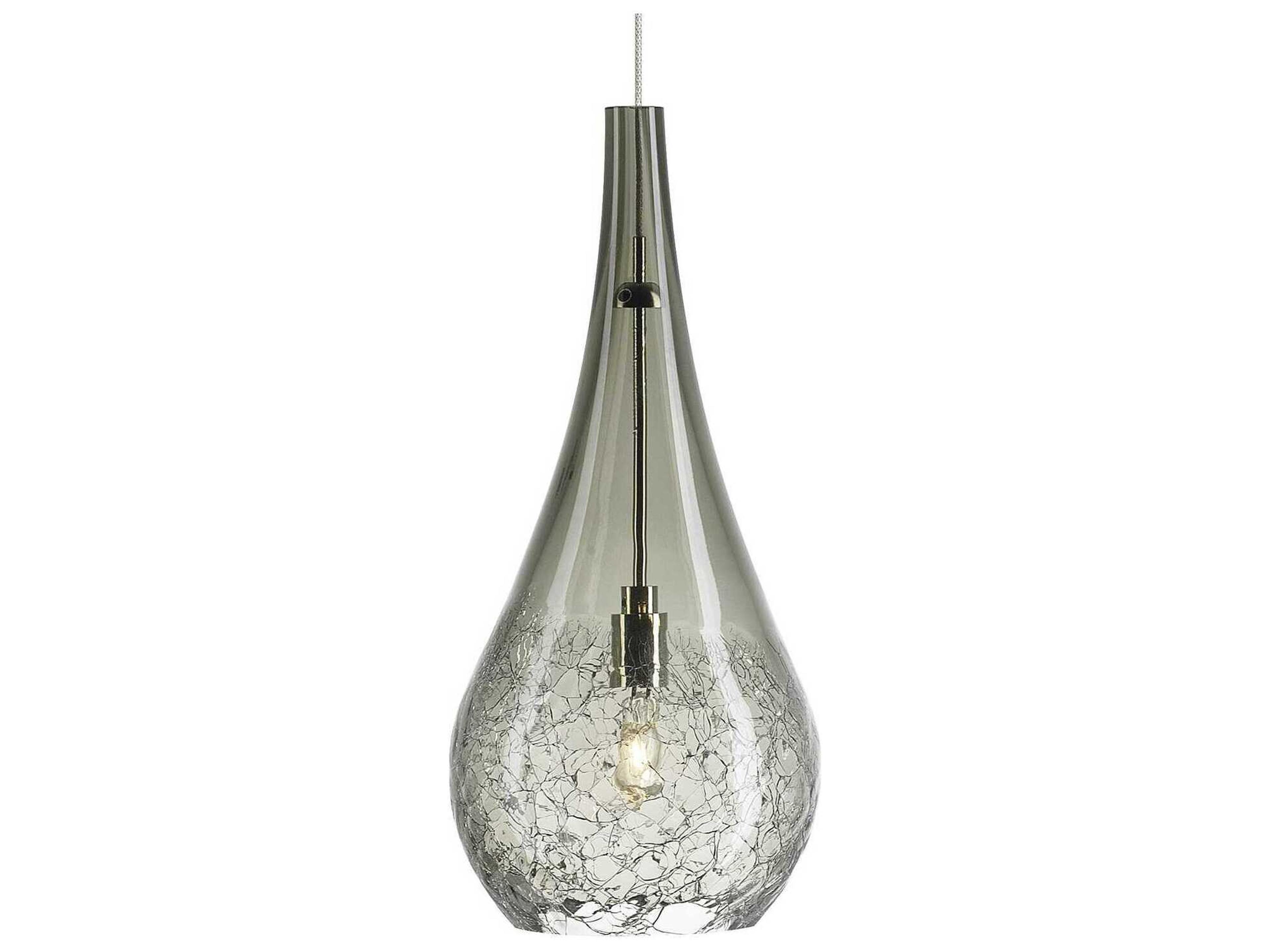 Seguro Pendant Light Gray Teardrop