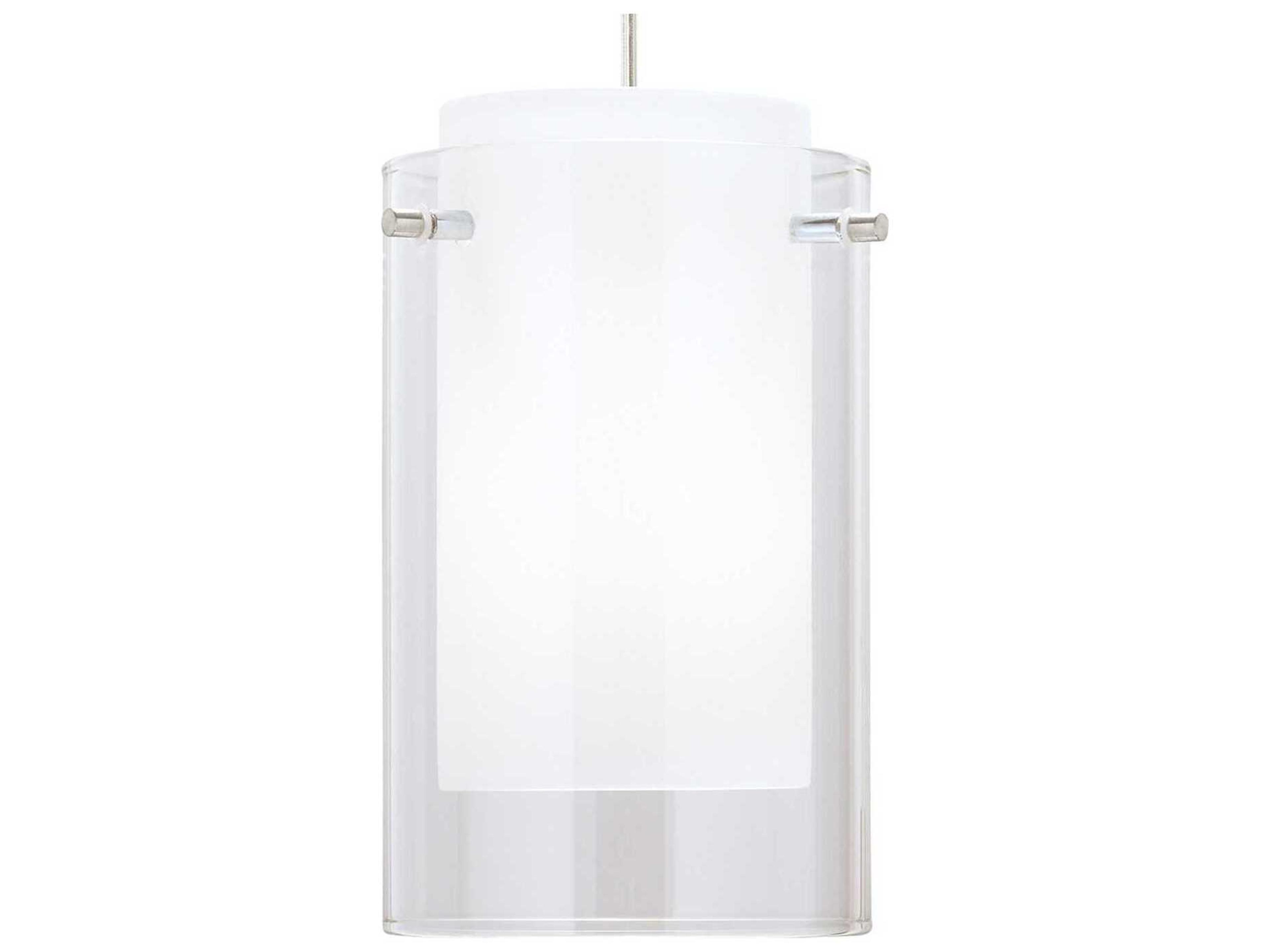 Echo Large Pendant Light Satin Nickel