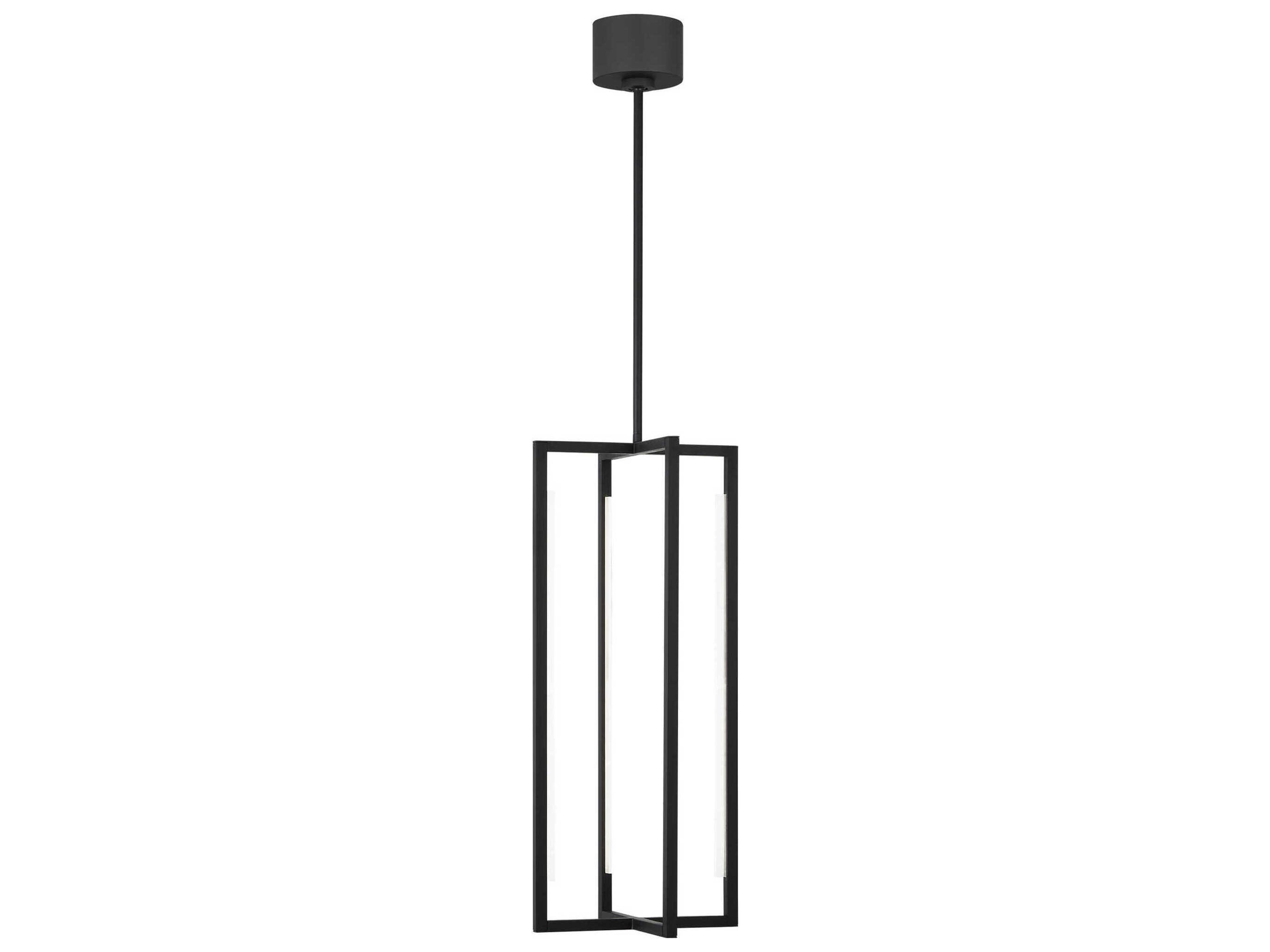 Kenway 25 Pendant Light in Nightshade Black