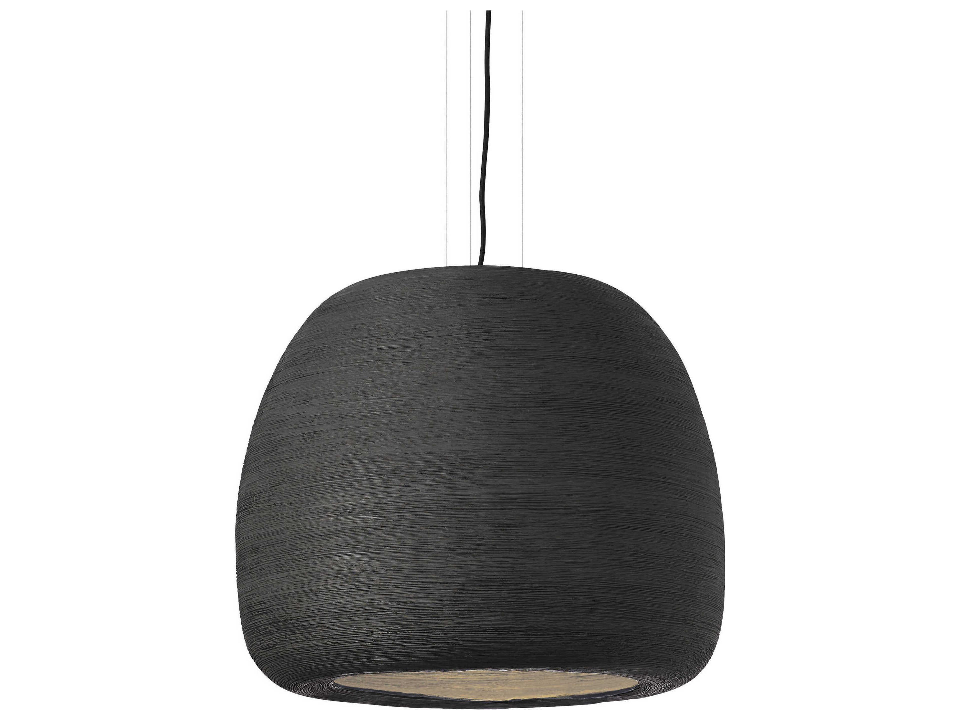 Karam Large Pendant Light Textured Ceramic
