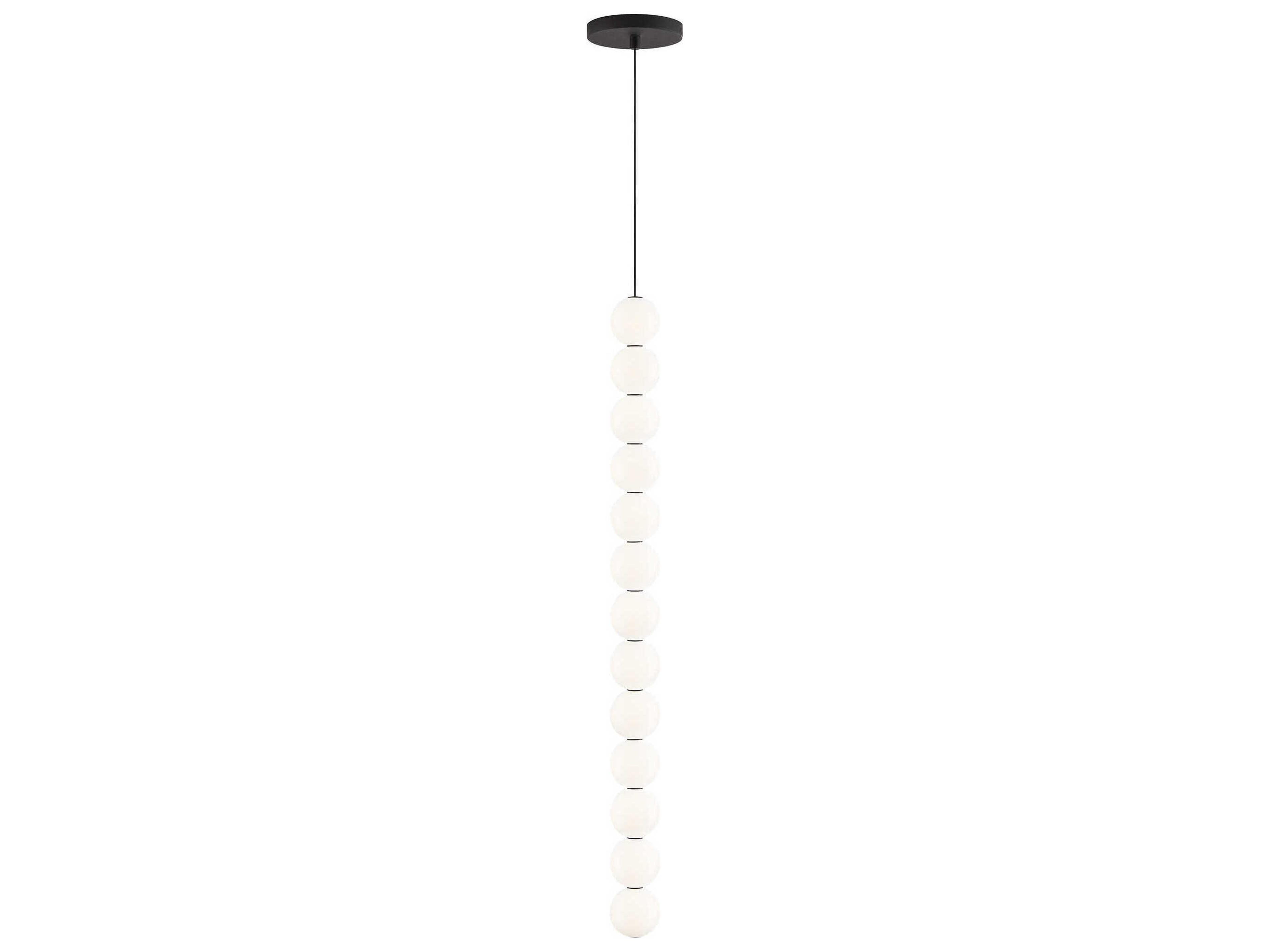 Orbet 13-Light Pendant in Nightshade Black