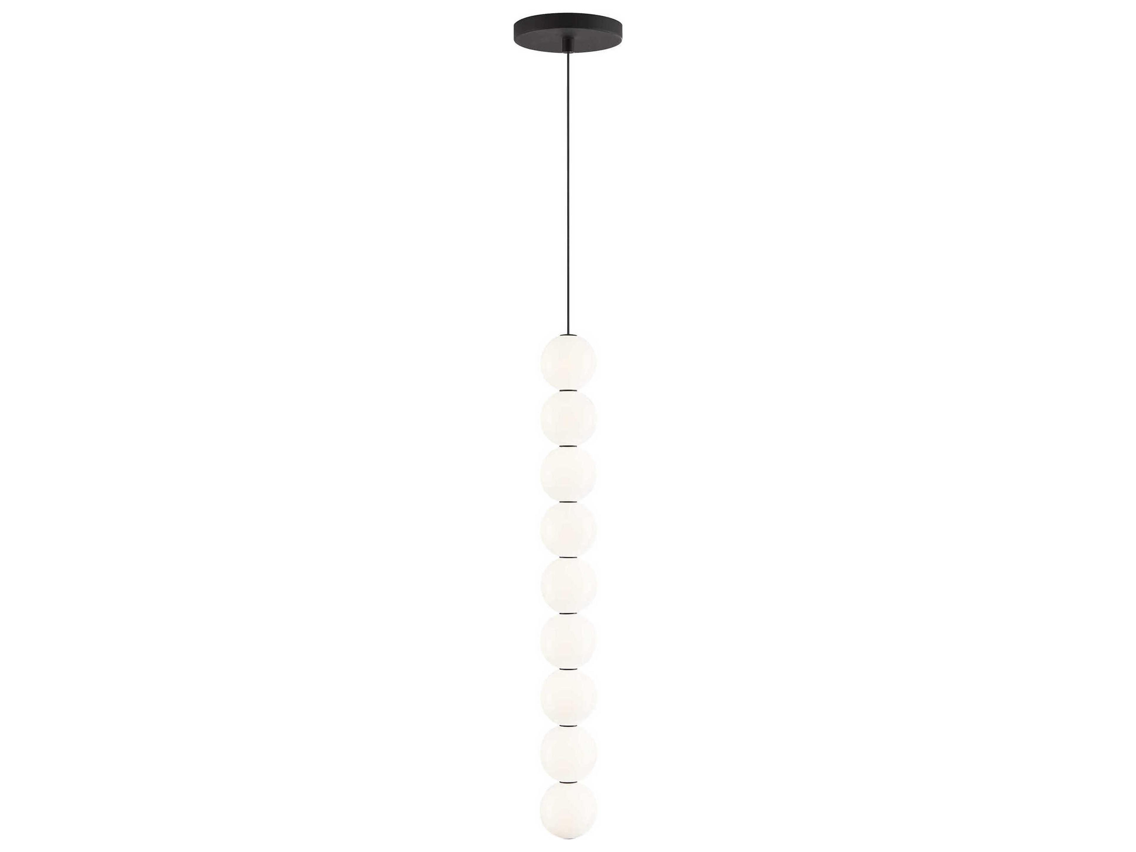 Orbet 9-Light Pendant in Nightshade Black