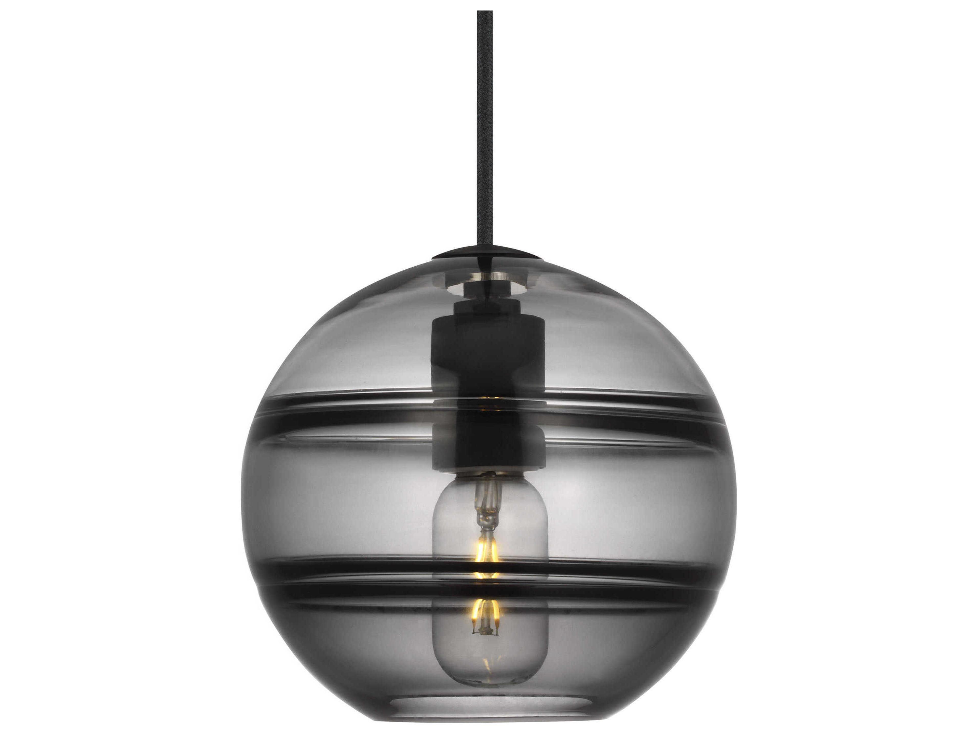 Sedona Pendant Light in Nightshade Black