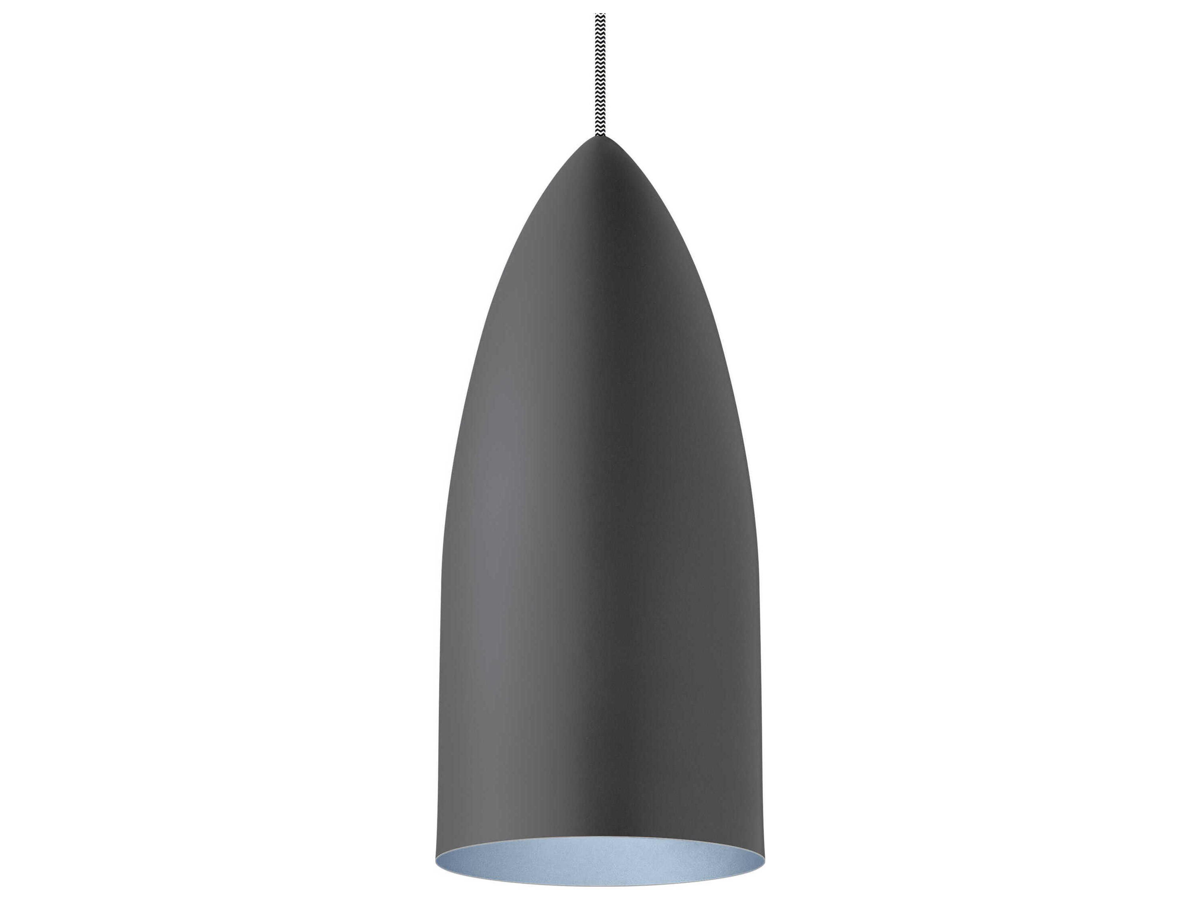 Signal 1-Light Rubberized Gray Blue Mini Pendant