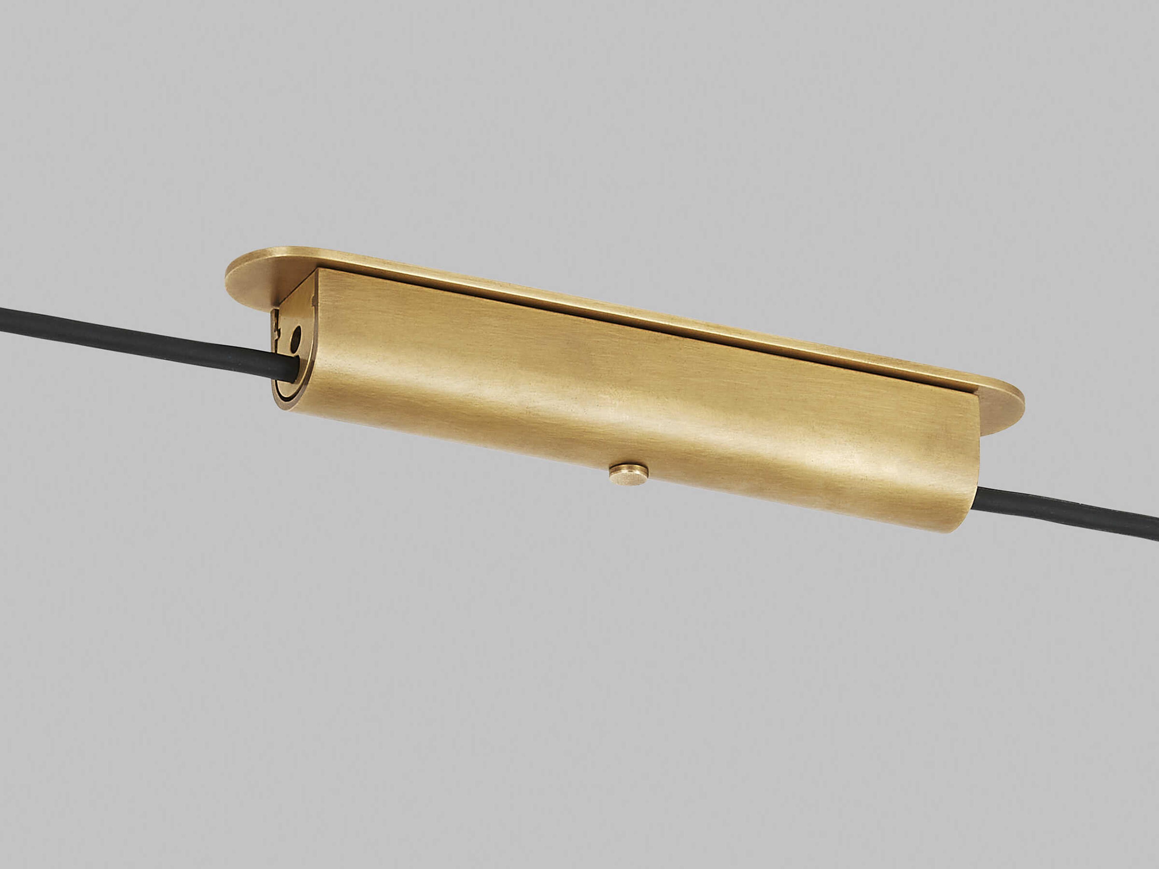 Visual Comfort Modern Trellis Natural Brass Power Bridge