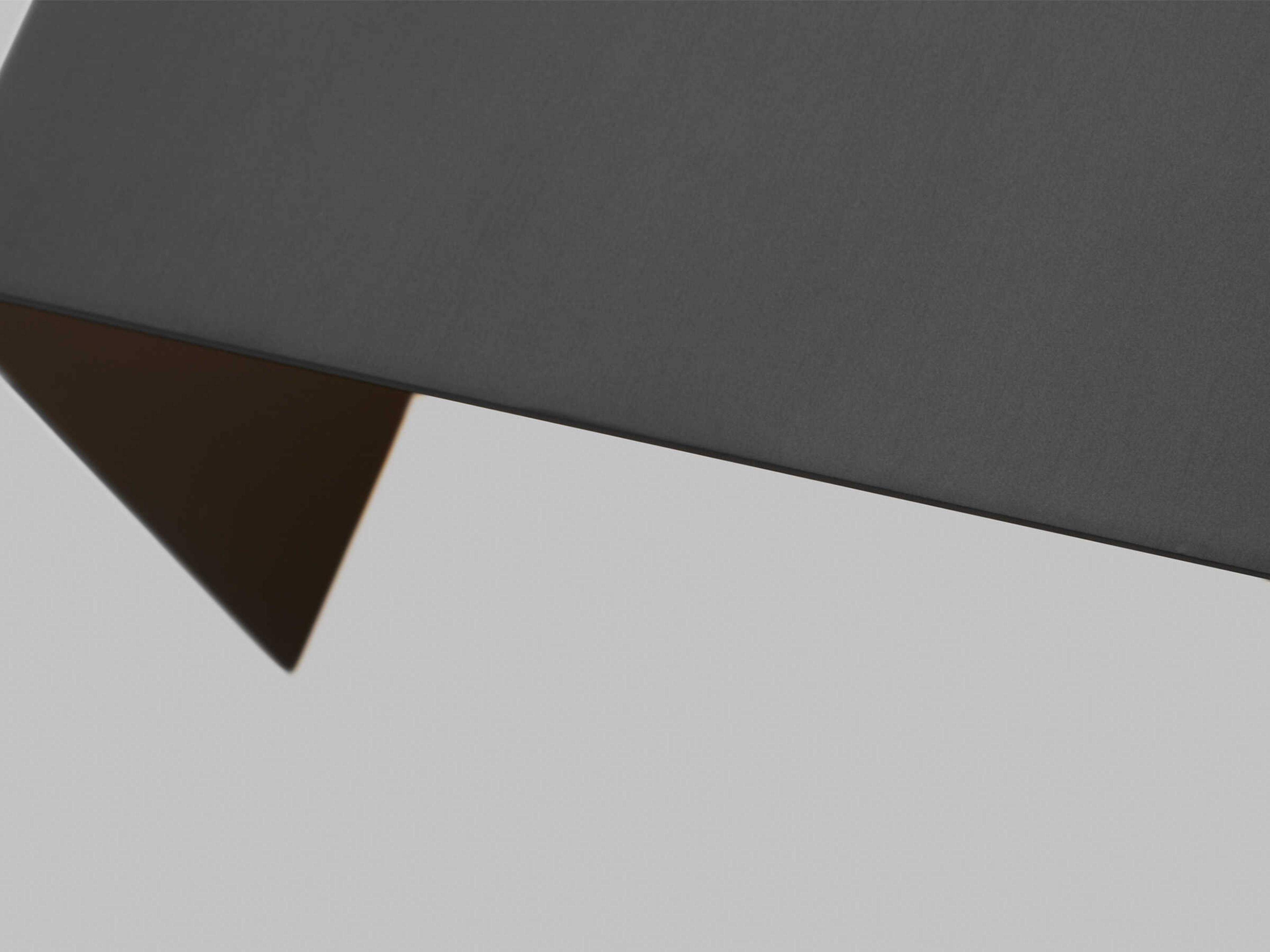 Visual Comfort Modern Brompton 1-Light Nightshade Black Wall Sconce