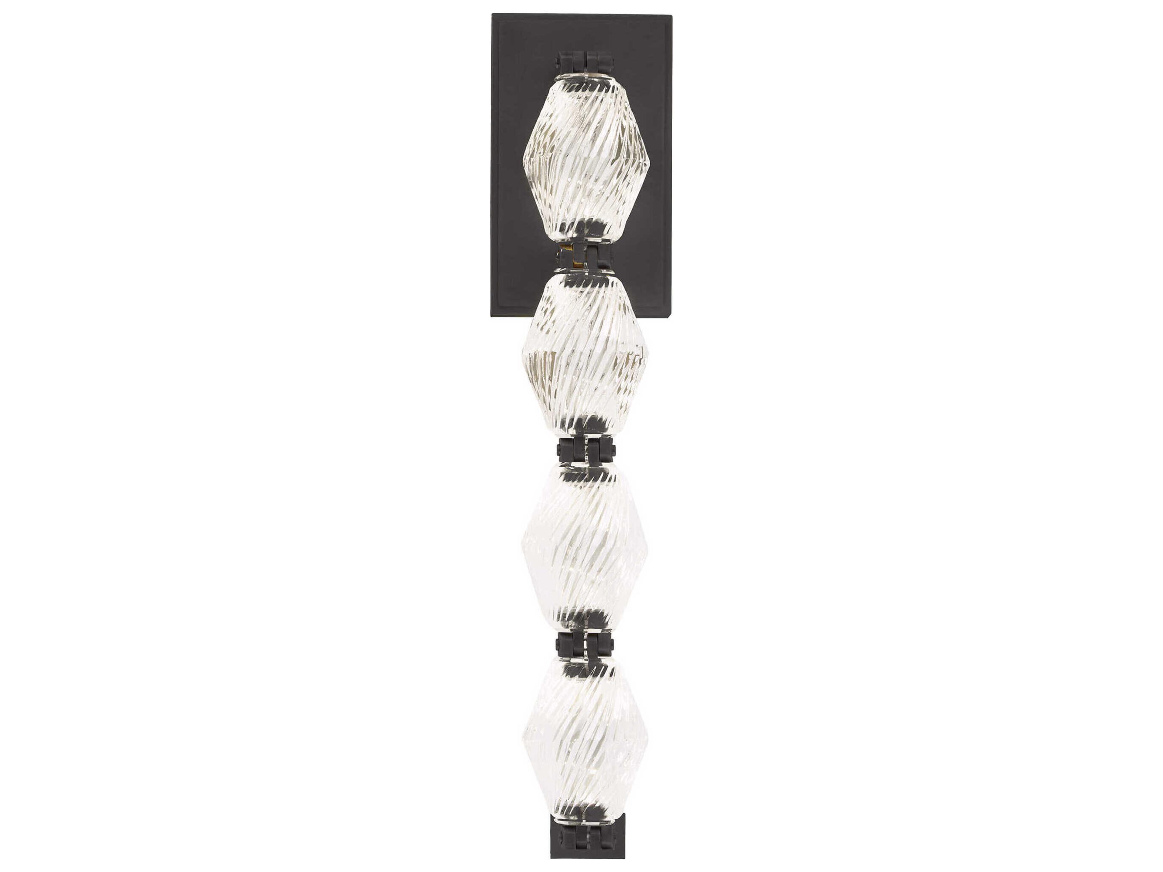 Visual Comfort Modern Collier 1-Light Dark Bronze Wall Sconce