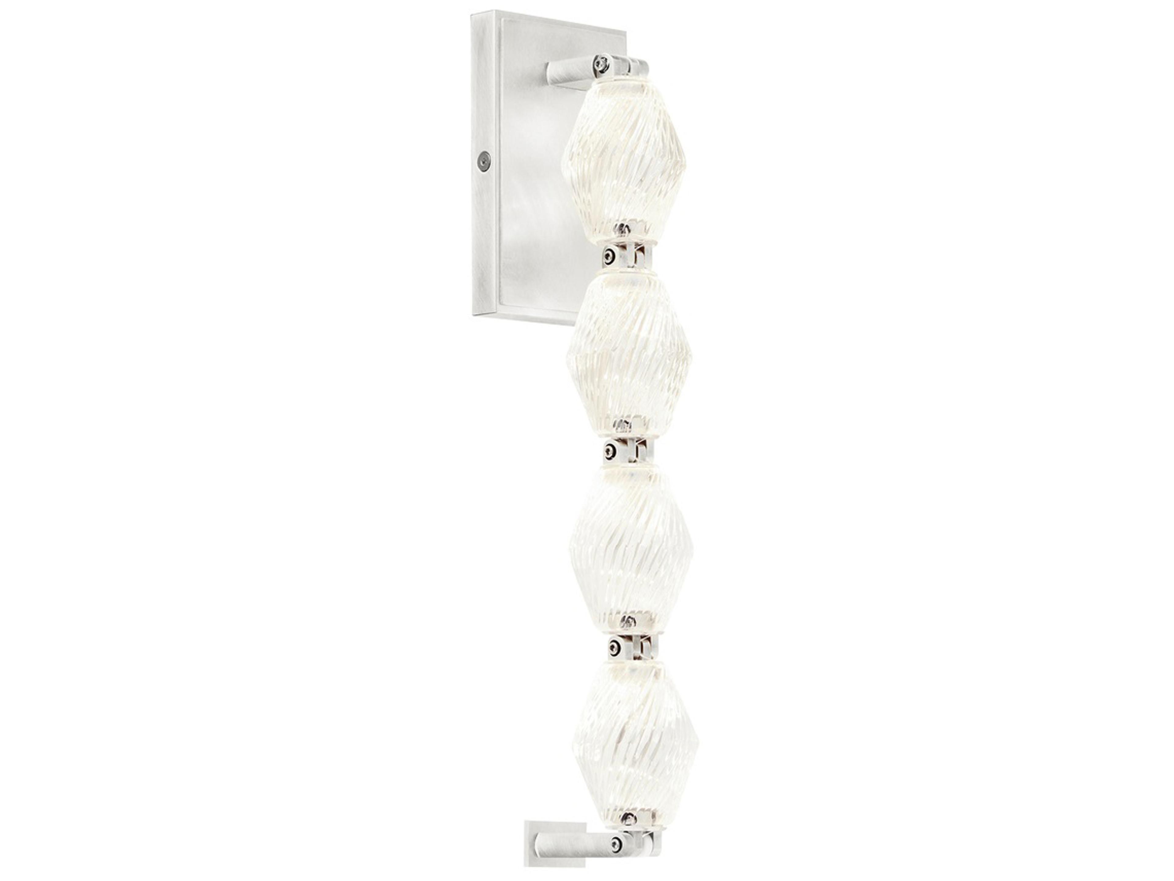 Collier 1-Light Polished Nickel Wall Sconce