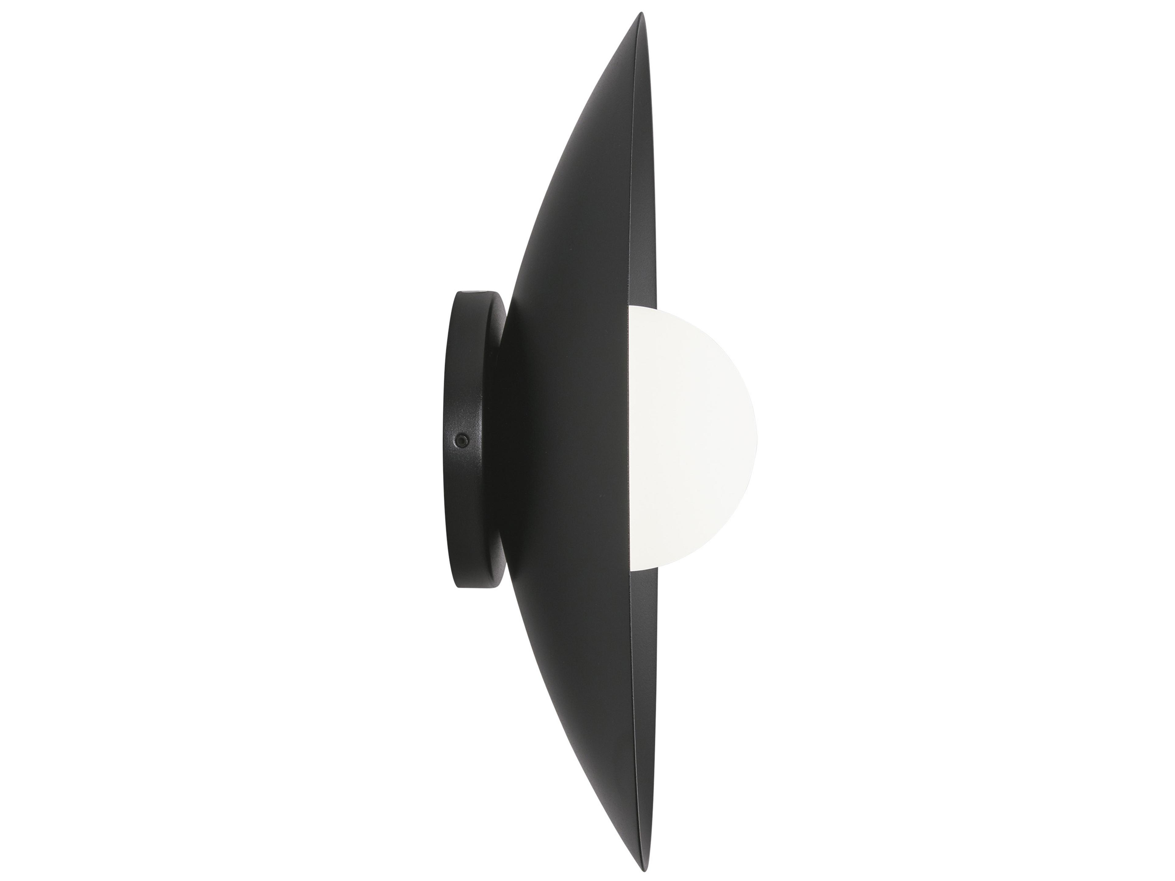 Visual Comfort Modern Joni 1-Light Matte Black Wall Sconce