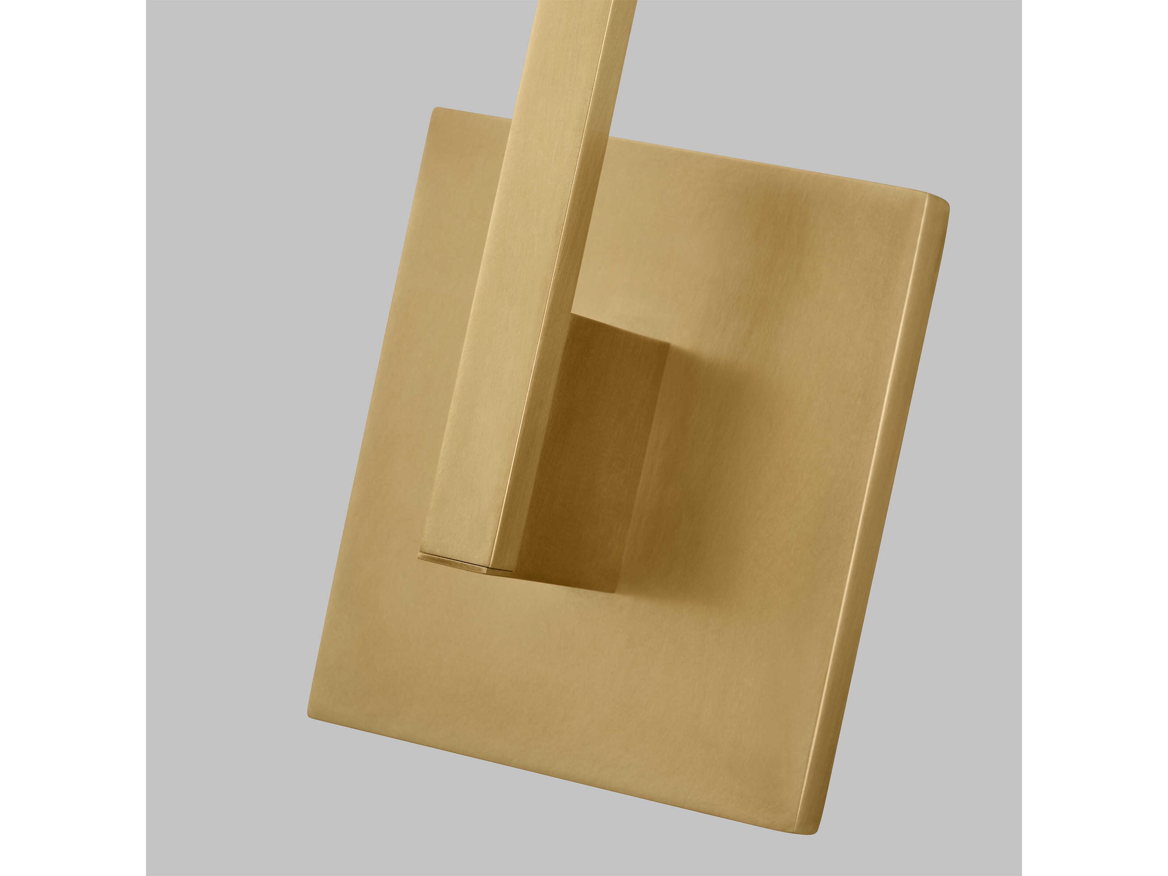 Visual Comfort Modern Klee 1-Light Natural Brass Wall Sconce