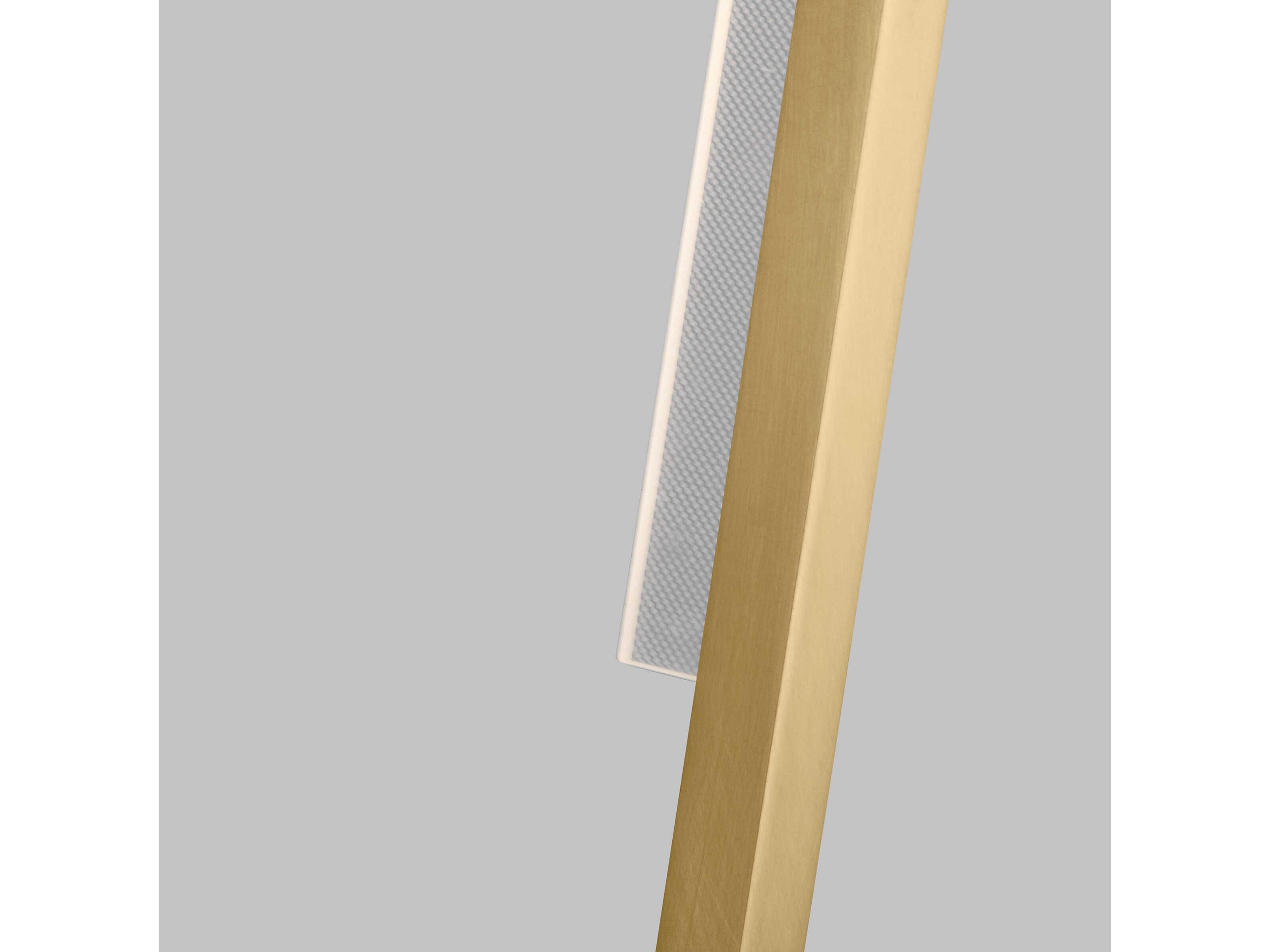 Visual Comfort Modern Klee 1-Light Natural Brass Wall Sconce