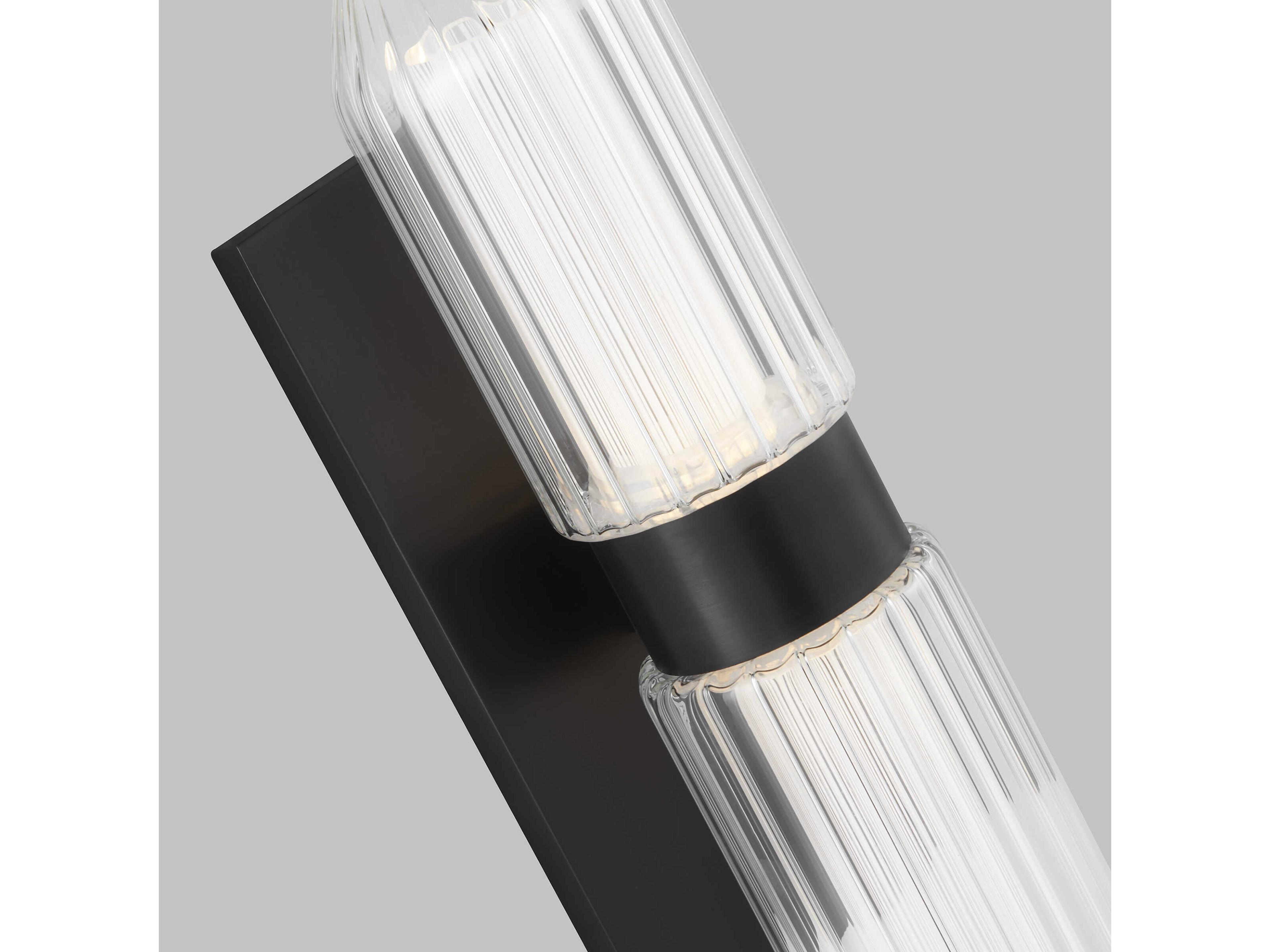 Visual Comfort Modern Langston 1-Light Plated Dark Bronze Wall Sconce