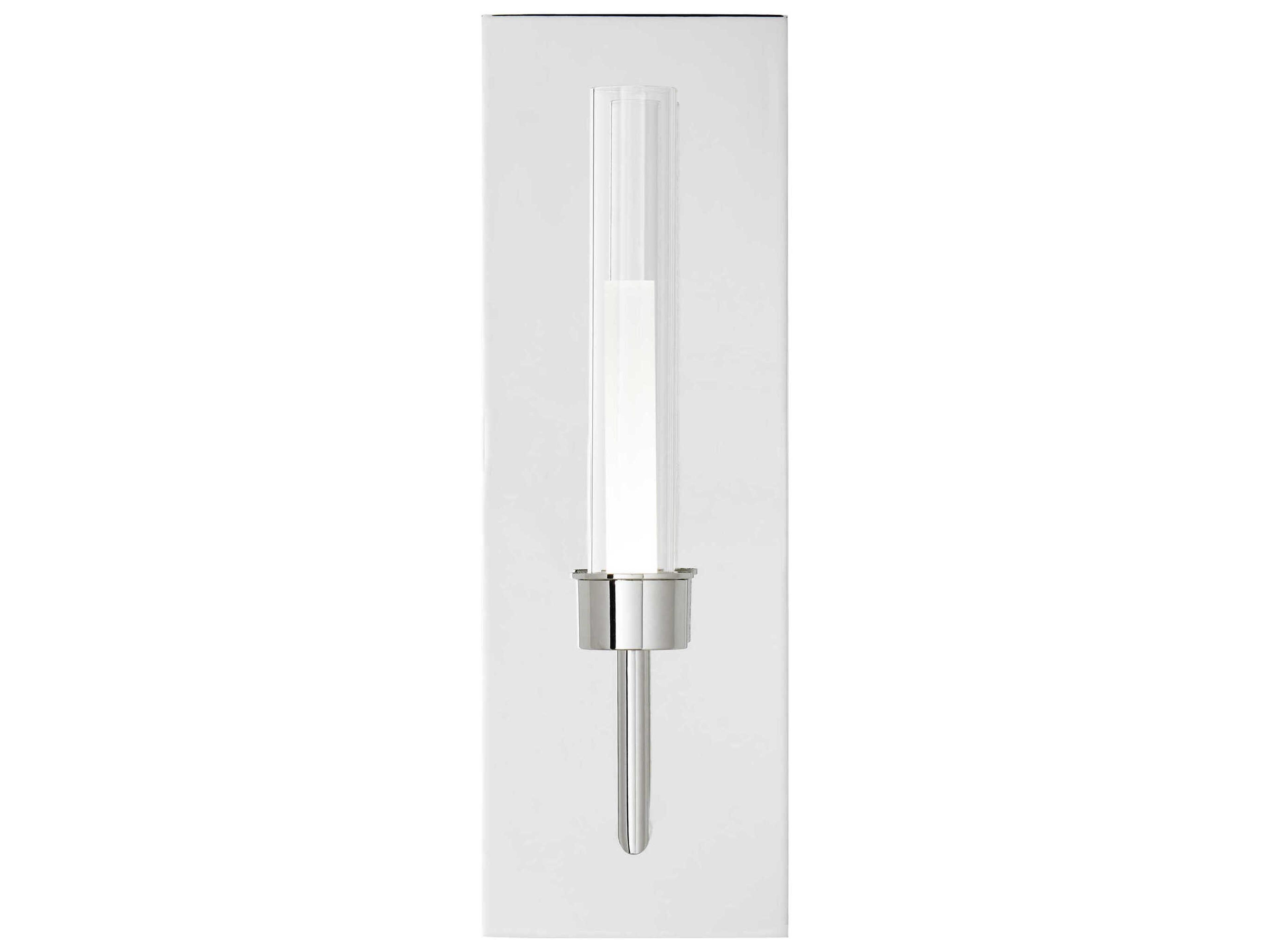Linger Wall Sconce Polished Nickel LED Light