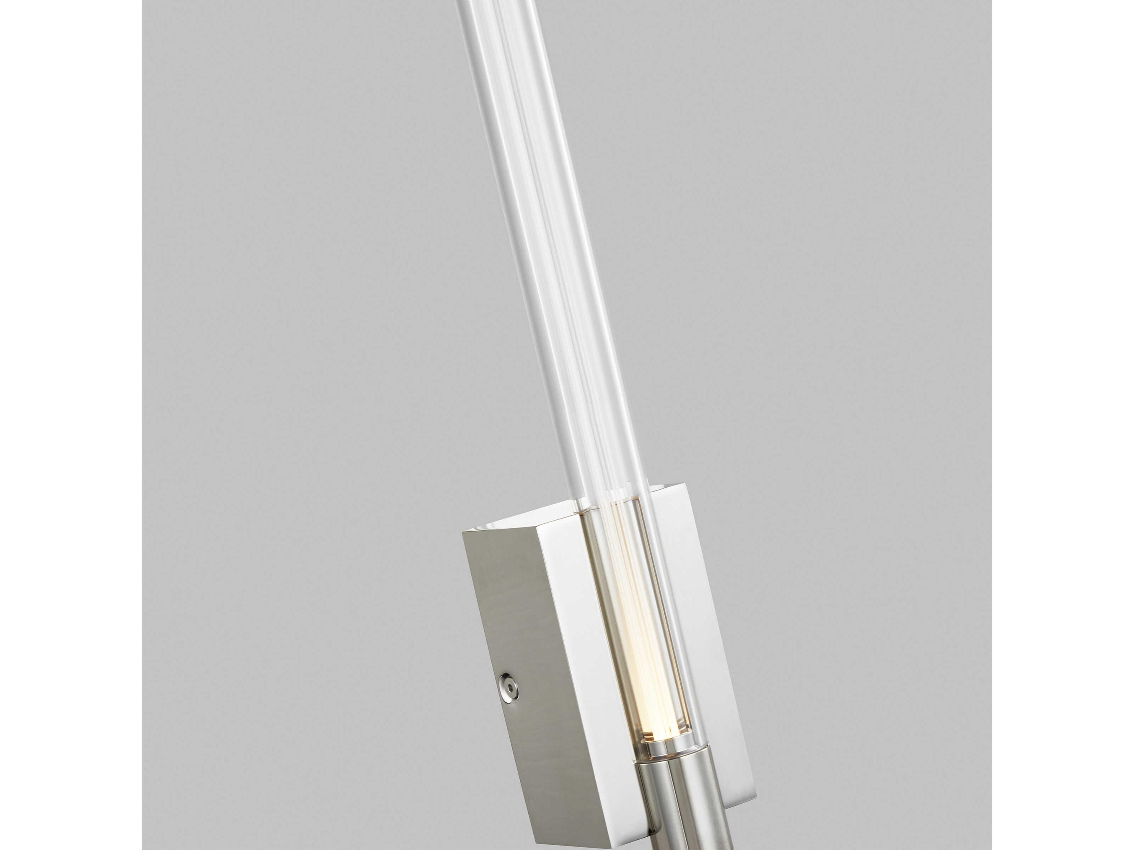 Visual Comfort Modern Phobos 1-Light Polished Nickel Wall Sconce