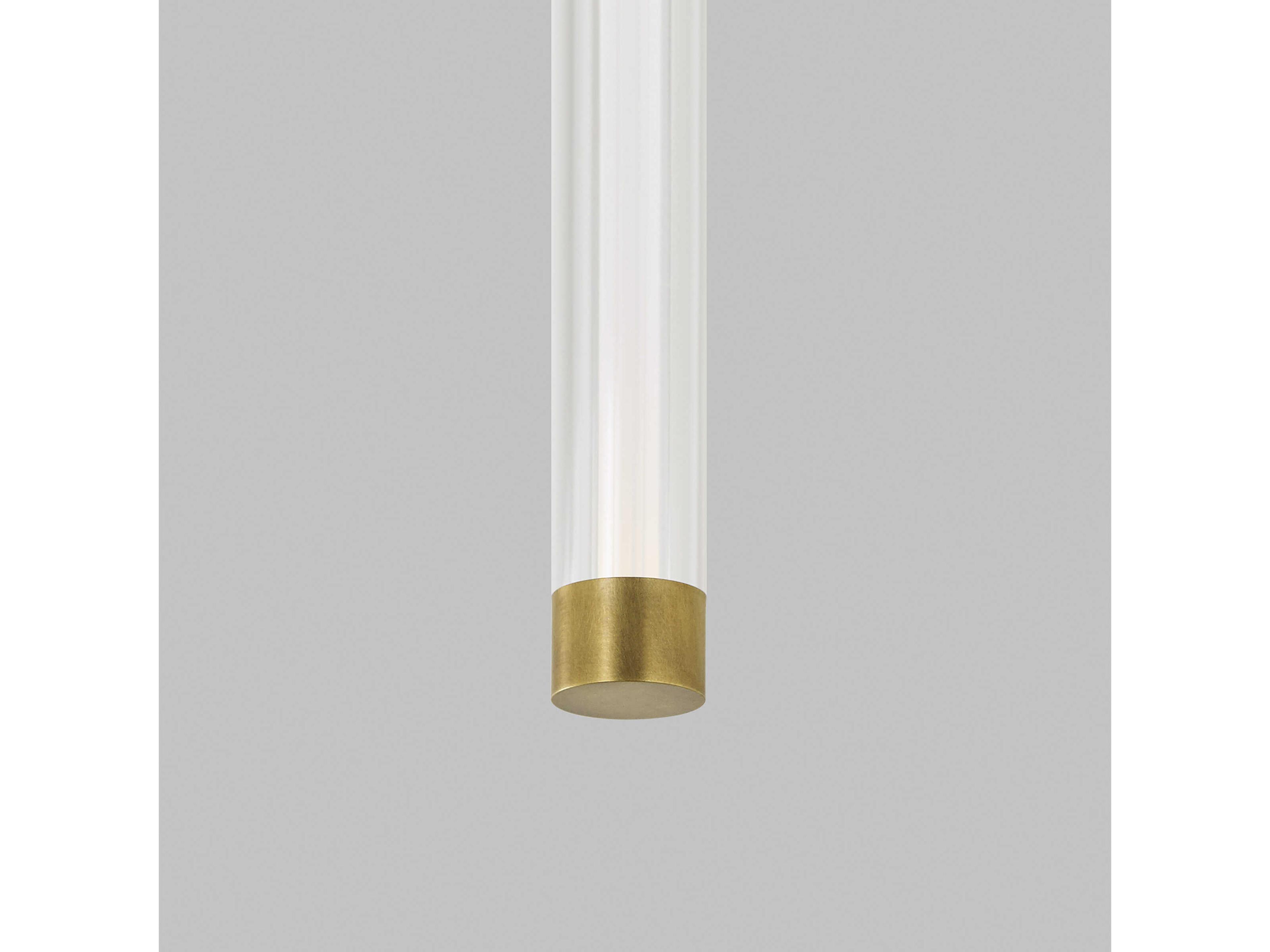 Visual Comfort Modern Phobos 2-Light Natural Brass Wall Sconce