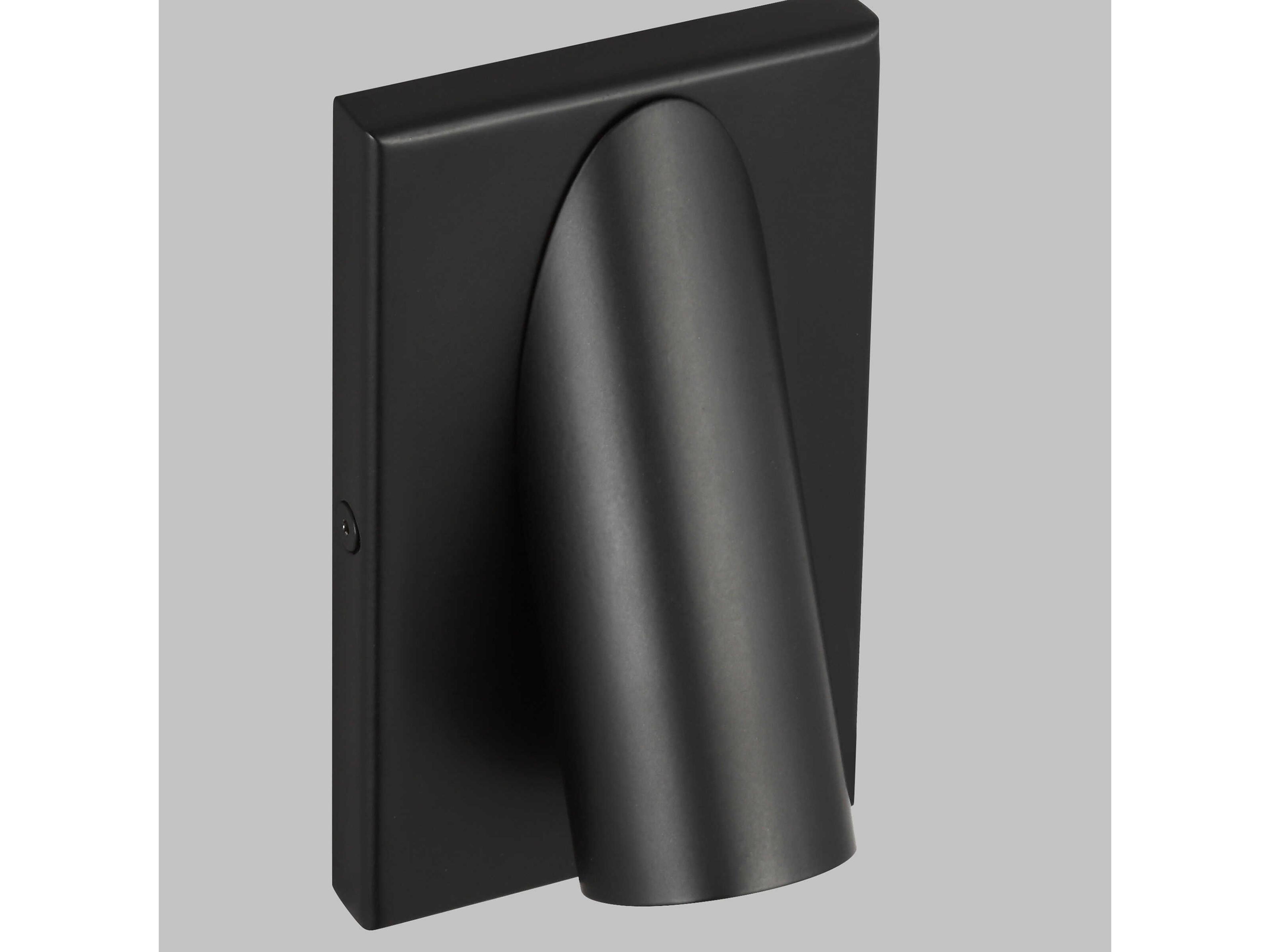 Visual Comfort Modern Ponte 1-Light Nightshade Black Wall Sconce