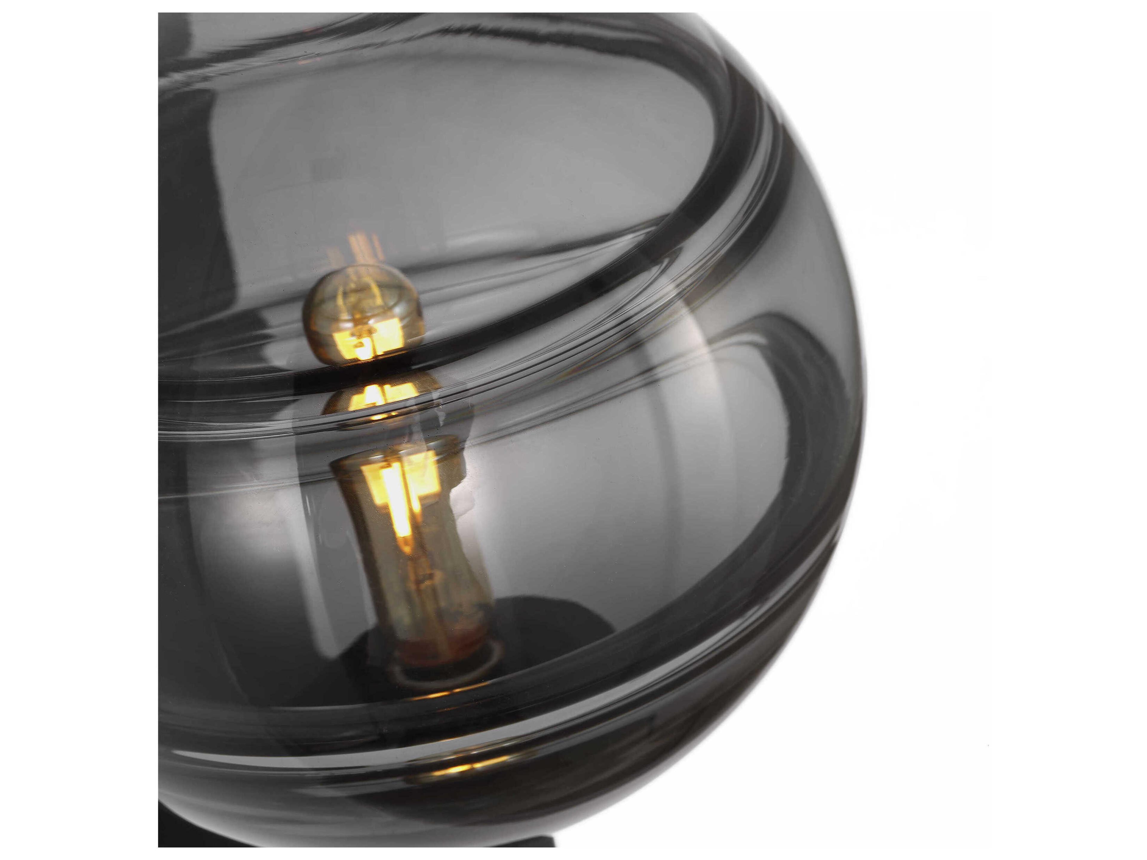 Visual Comfort Modern Sedona 1-Light Brown Black Wall Sconce