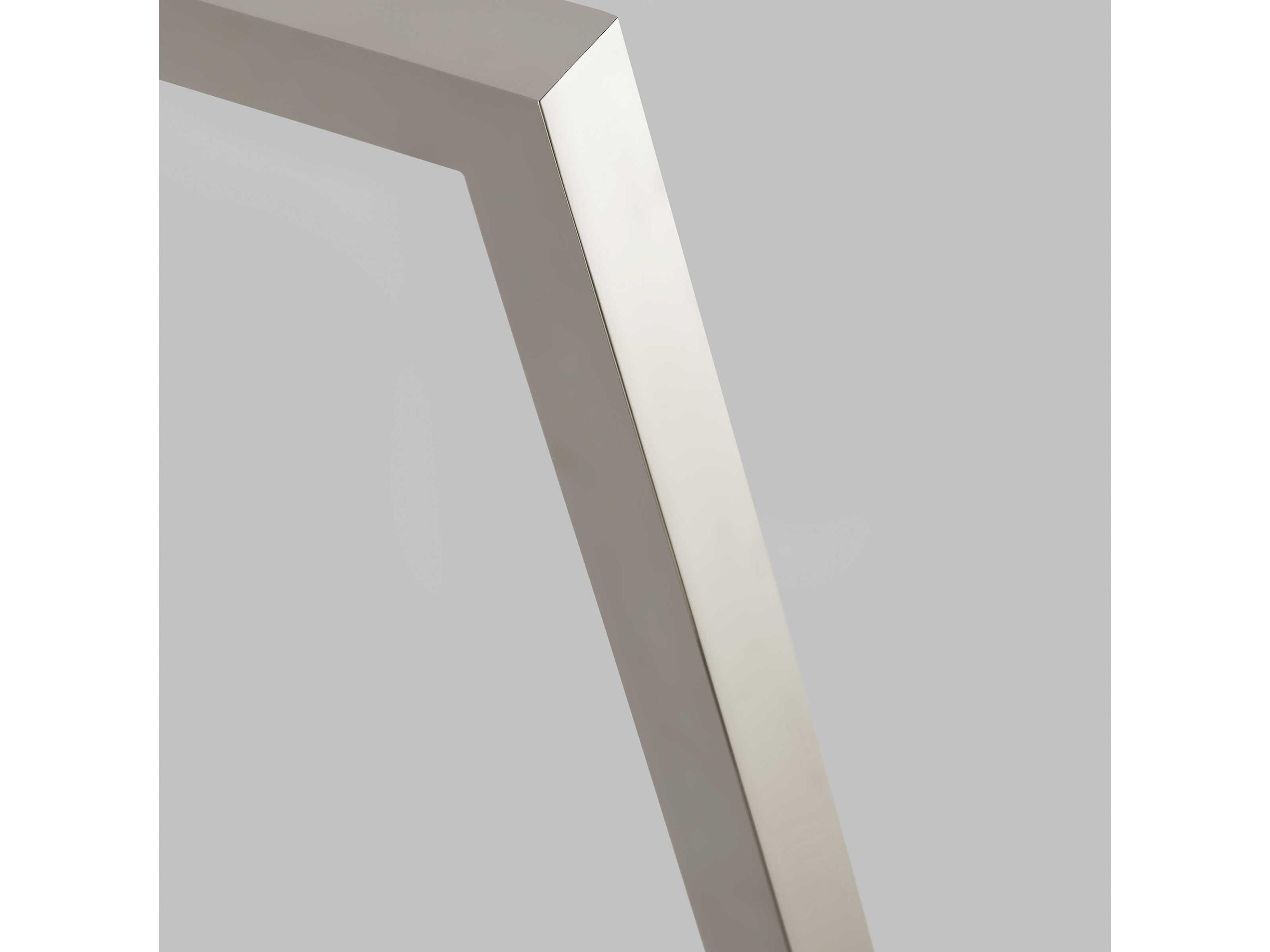 Visual Comfort Modern Stagger 1-Light Polished Nickel Wall Sconce