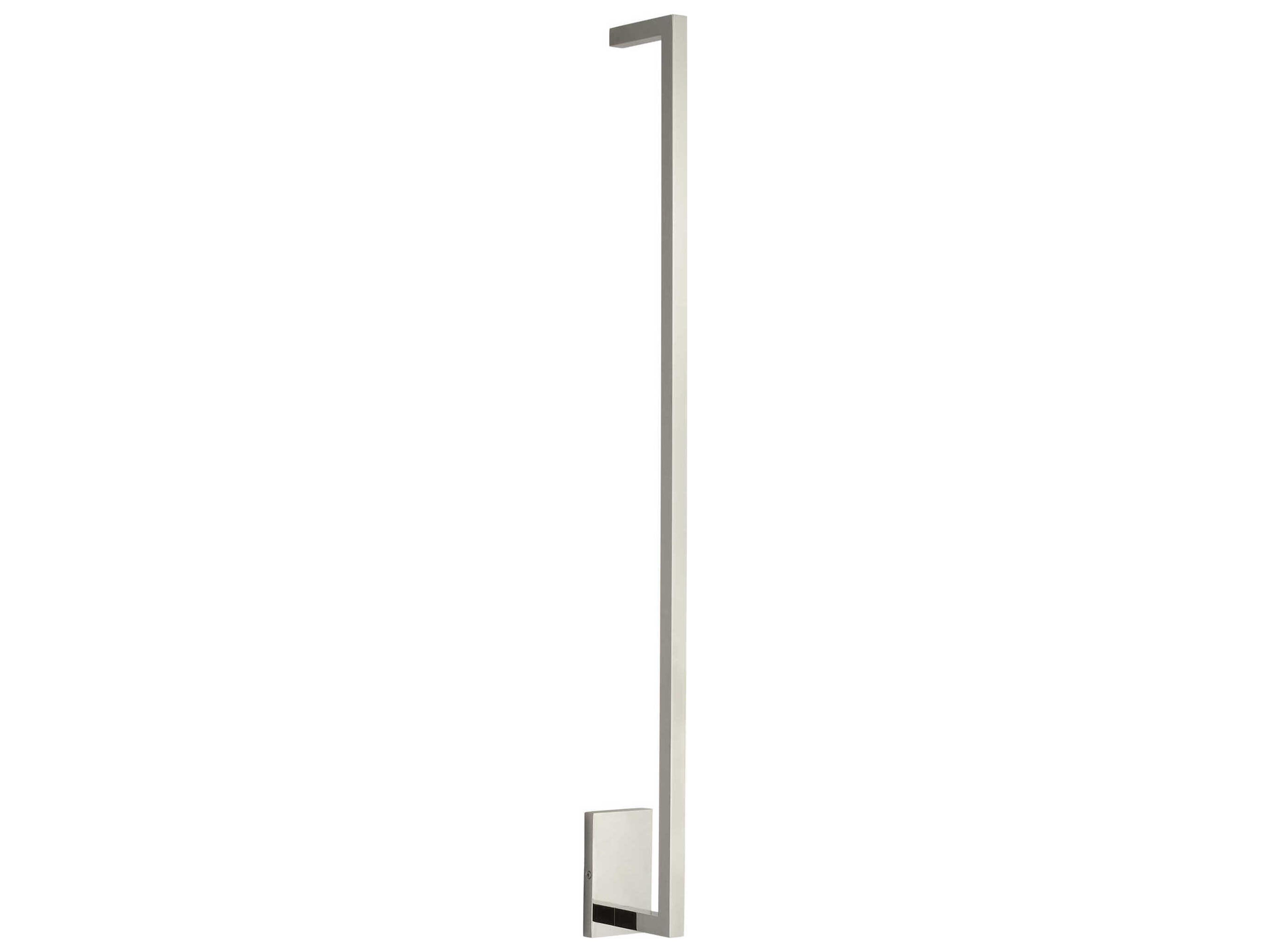 Visual Comfort Modern Stagger 1-Light Polished Nickel Wall Sconce