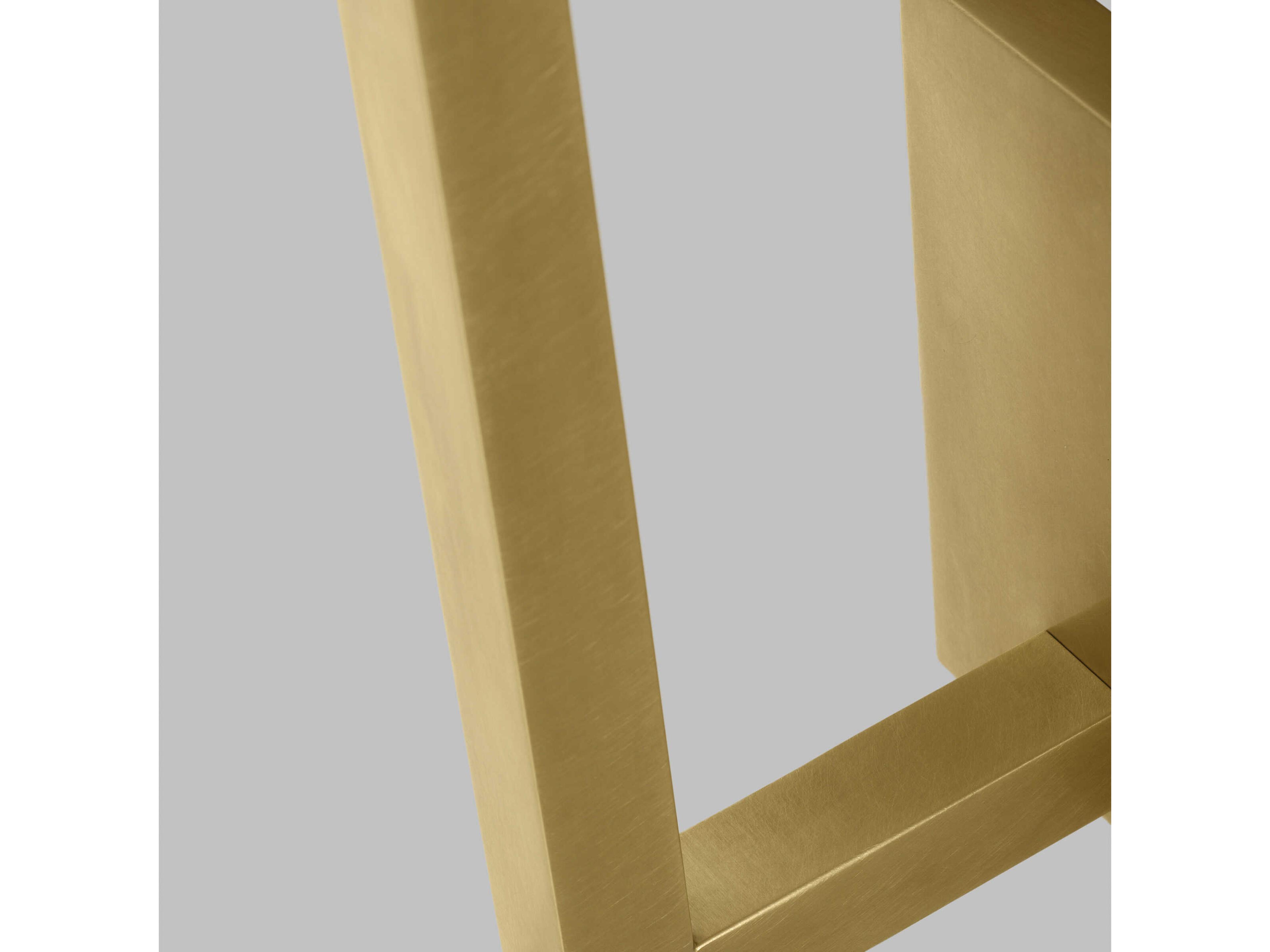 Visual Comfort Modern Stagger 1-Light Natural Brass Wall Sconce