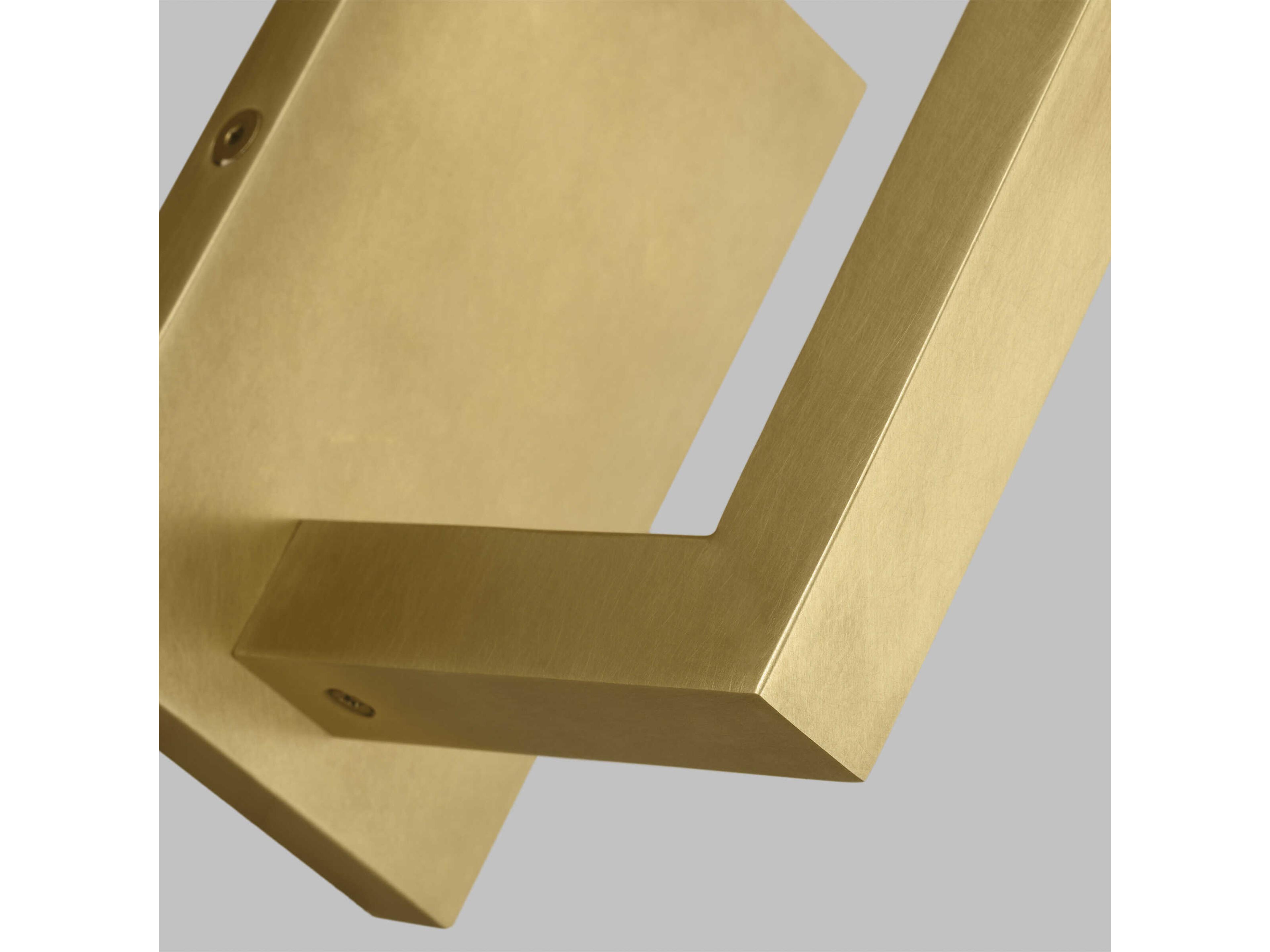 Visual Comfort Modern Stagger 1-Light Natural Brass Wall Sconce