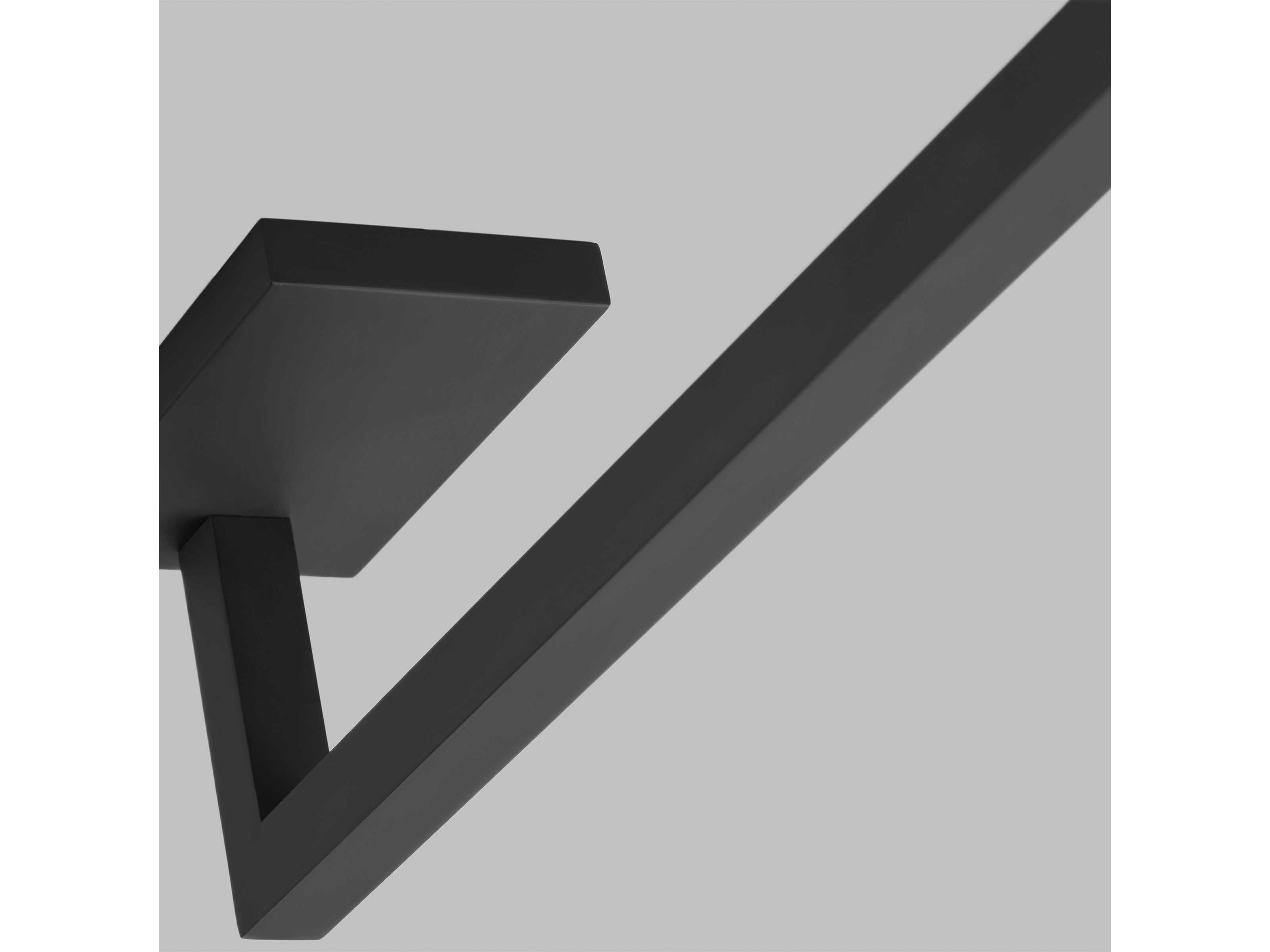 Visual Comfort Modern Stagger 1-Light Nightshade Black Wall Sconce