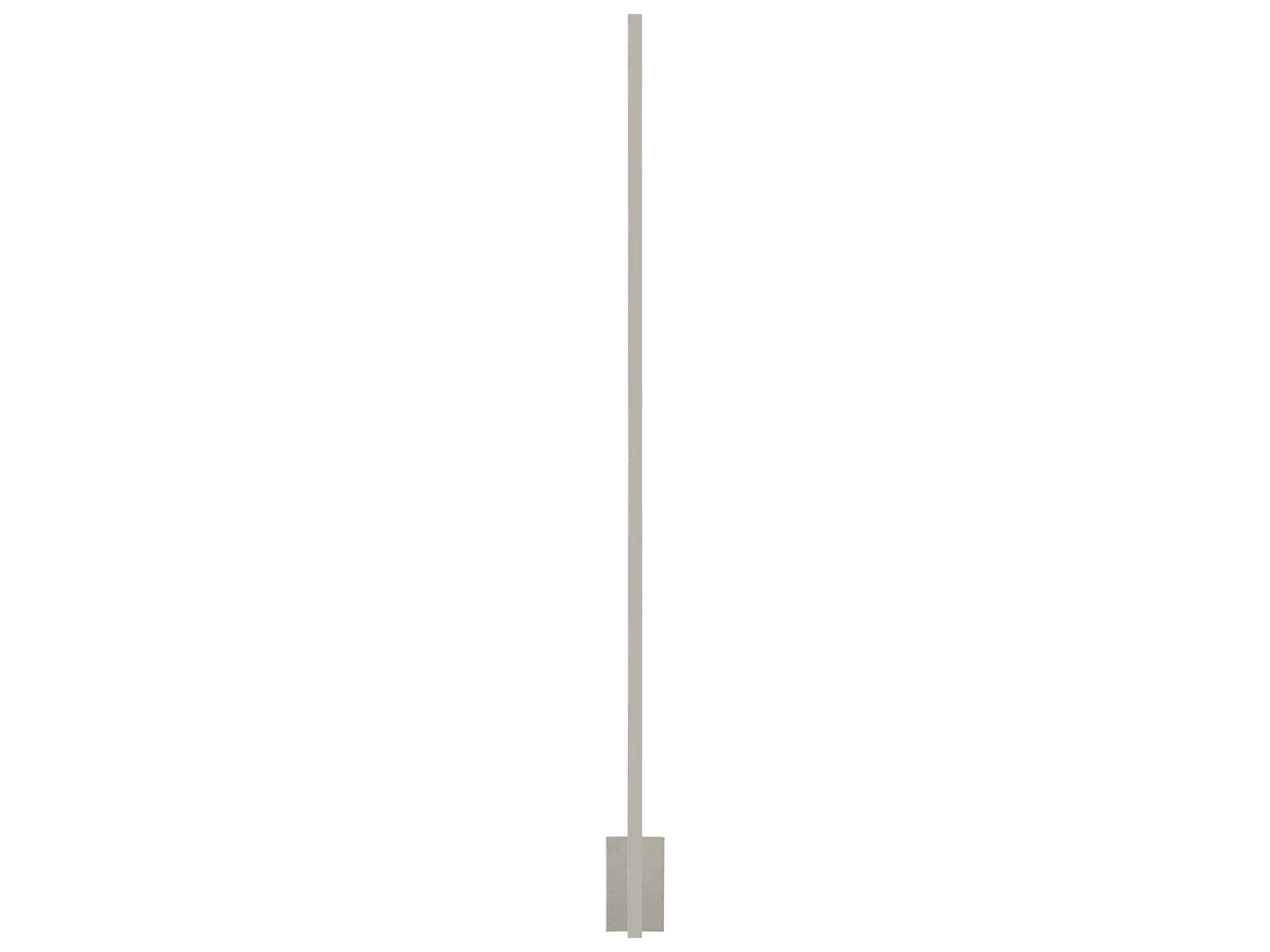 Visual Comfort Modern Stagger 1-Light Polished Nickel Wall Sconce