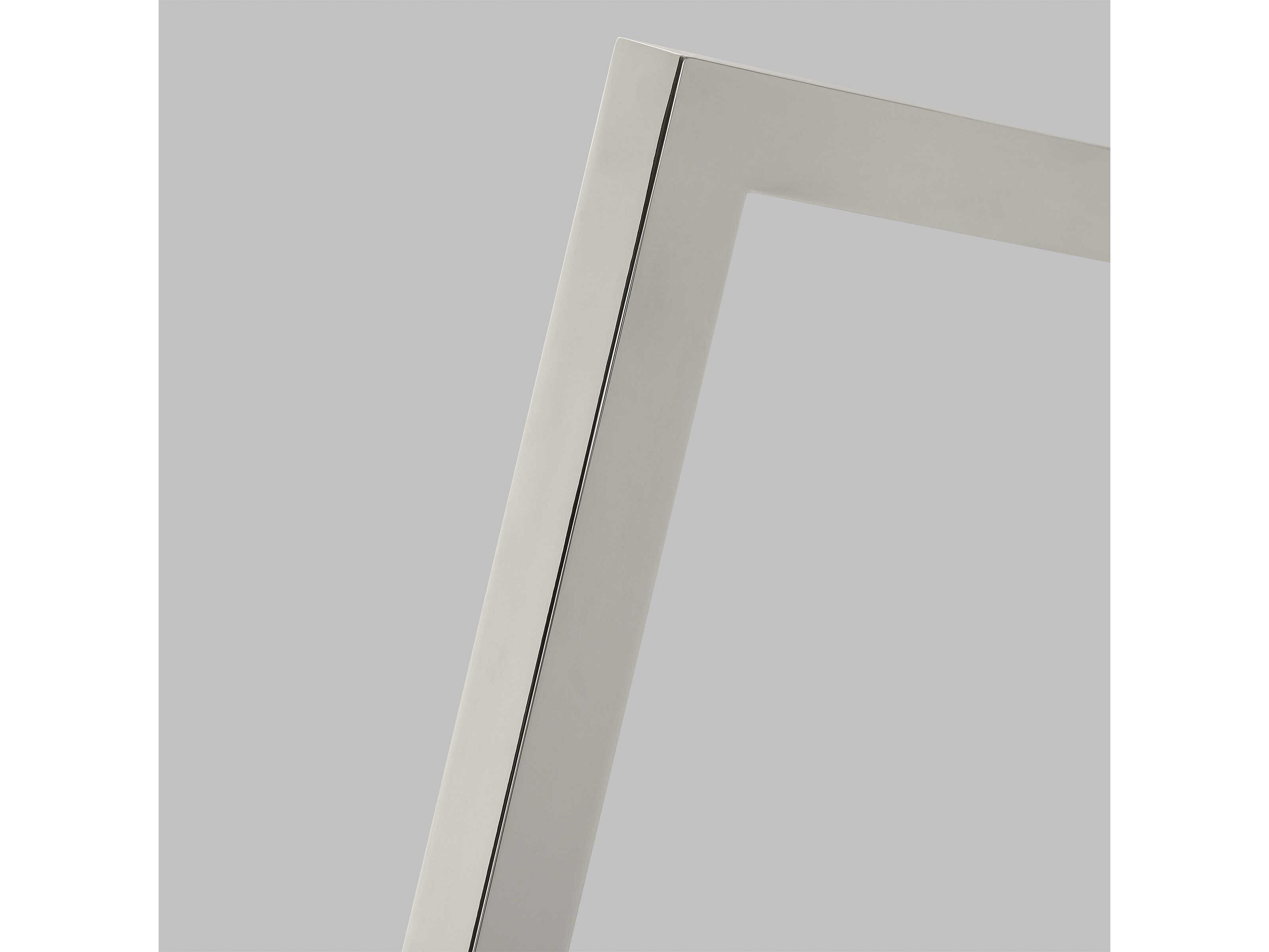 Visual Comfort Modern Stagger 1-Light Polished Nickel Wall Sconce