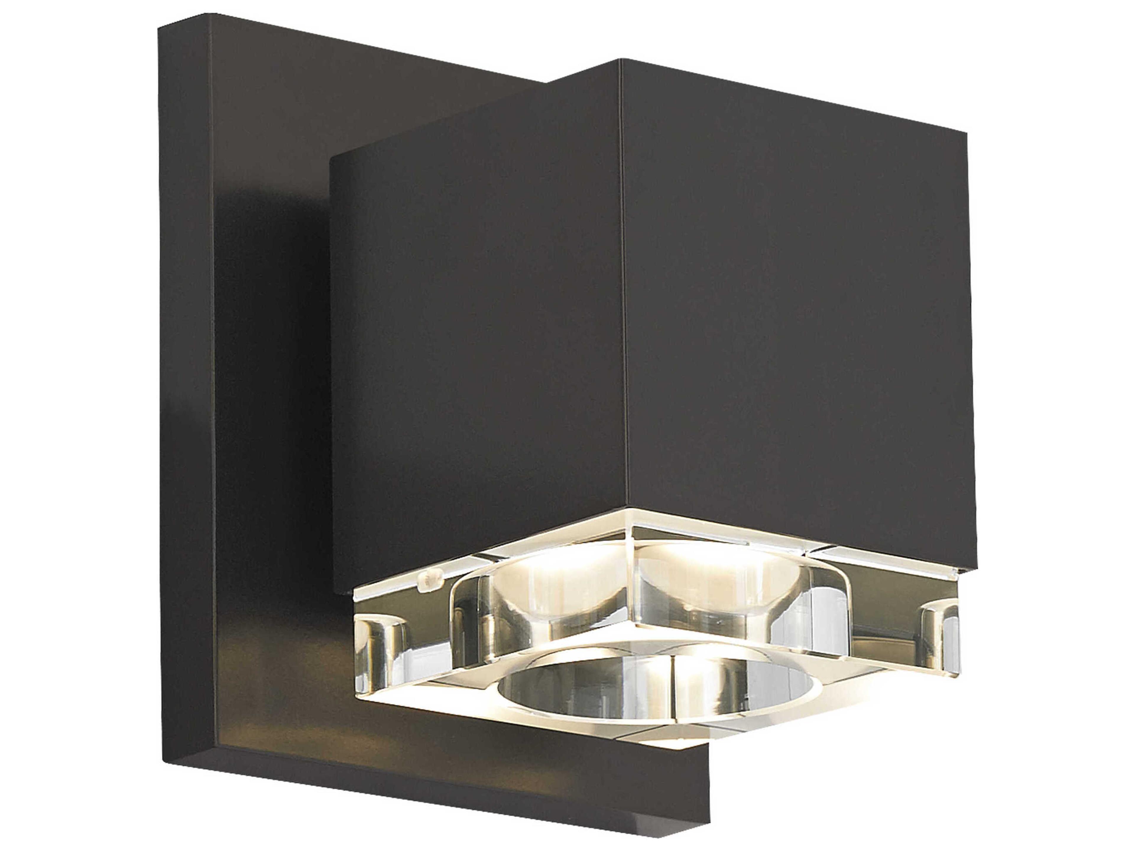 Visual Comfort Modern Voto 1-Light Antique Bronze Wall Sconce