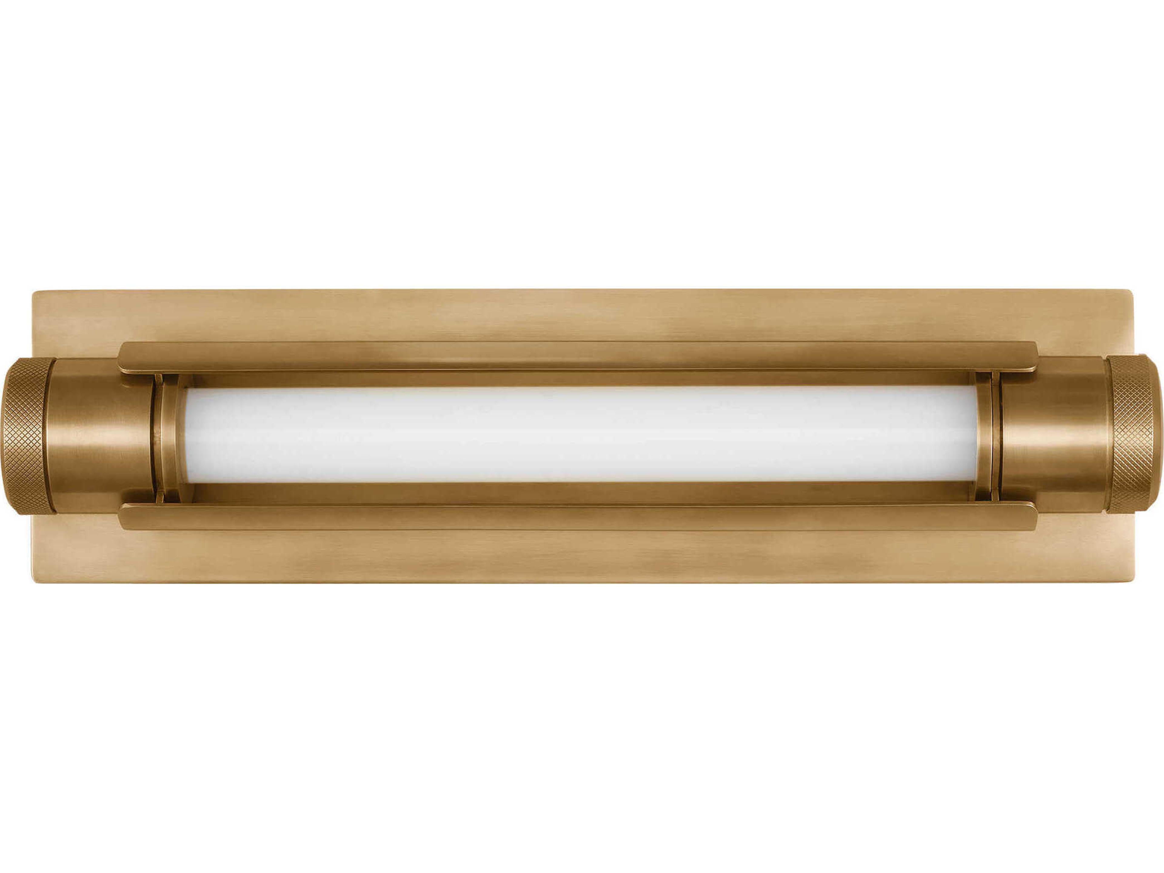 Visual Comfort Modern Capa 1-Light Hand Rubbed Antique Brass Vanity Light
