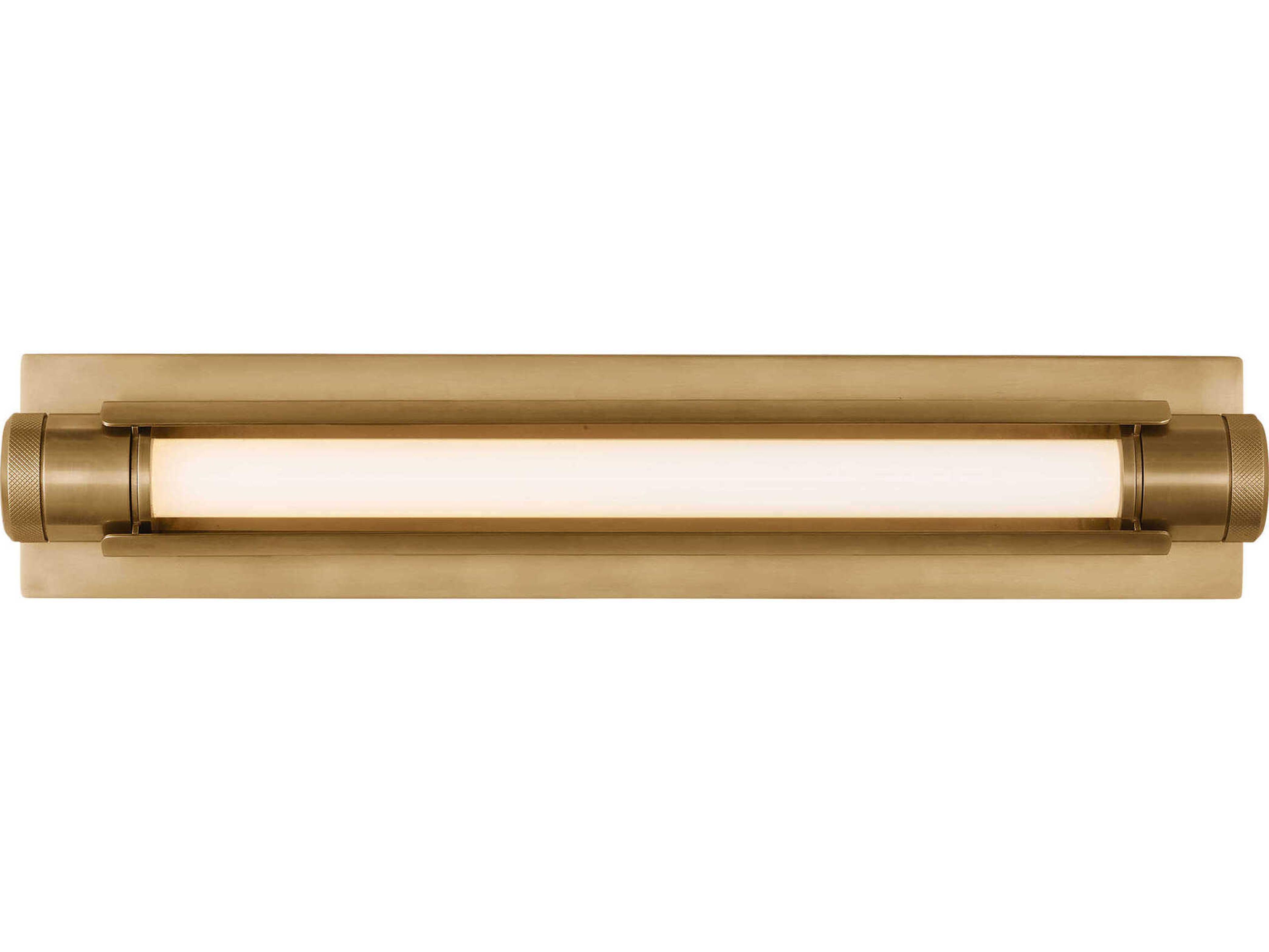 Visual Comfort Modern Capa 1-Light Hand Rubbed Antique Brass Vanity Light