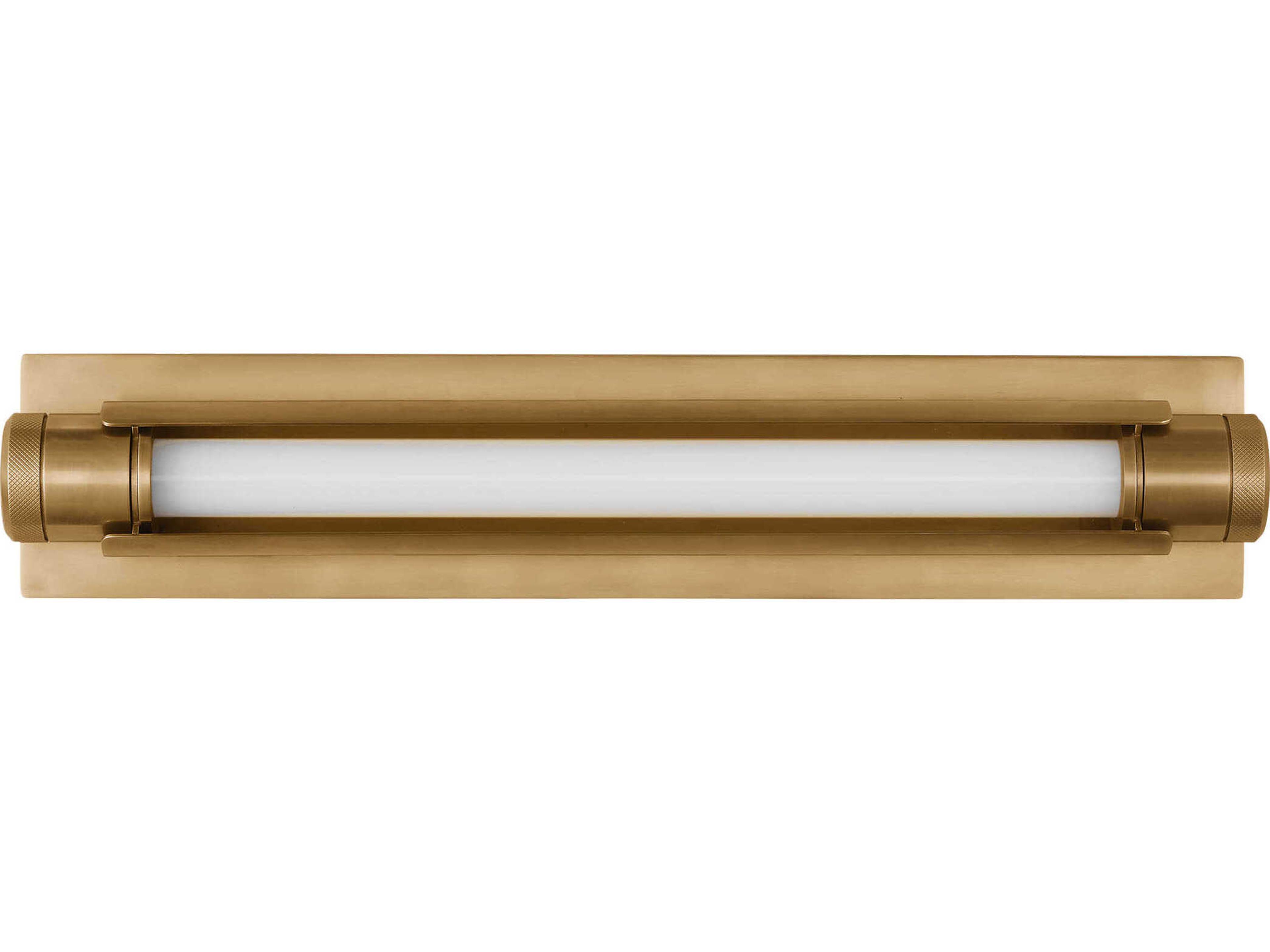 Visual Comfort Modern Capa 1-Light Hand Rubbed Antique Brass Vanity Light