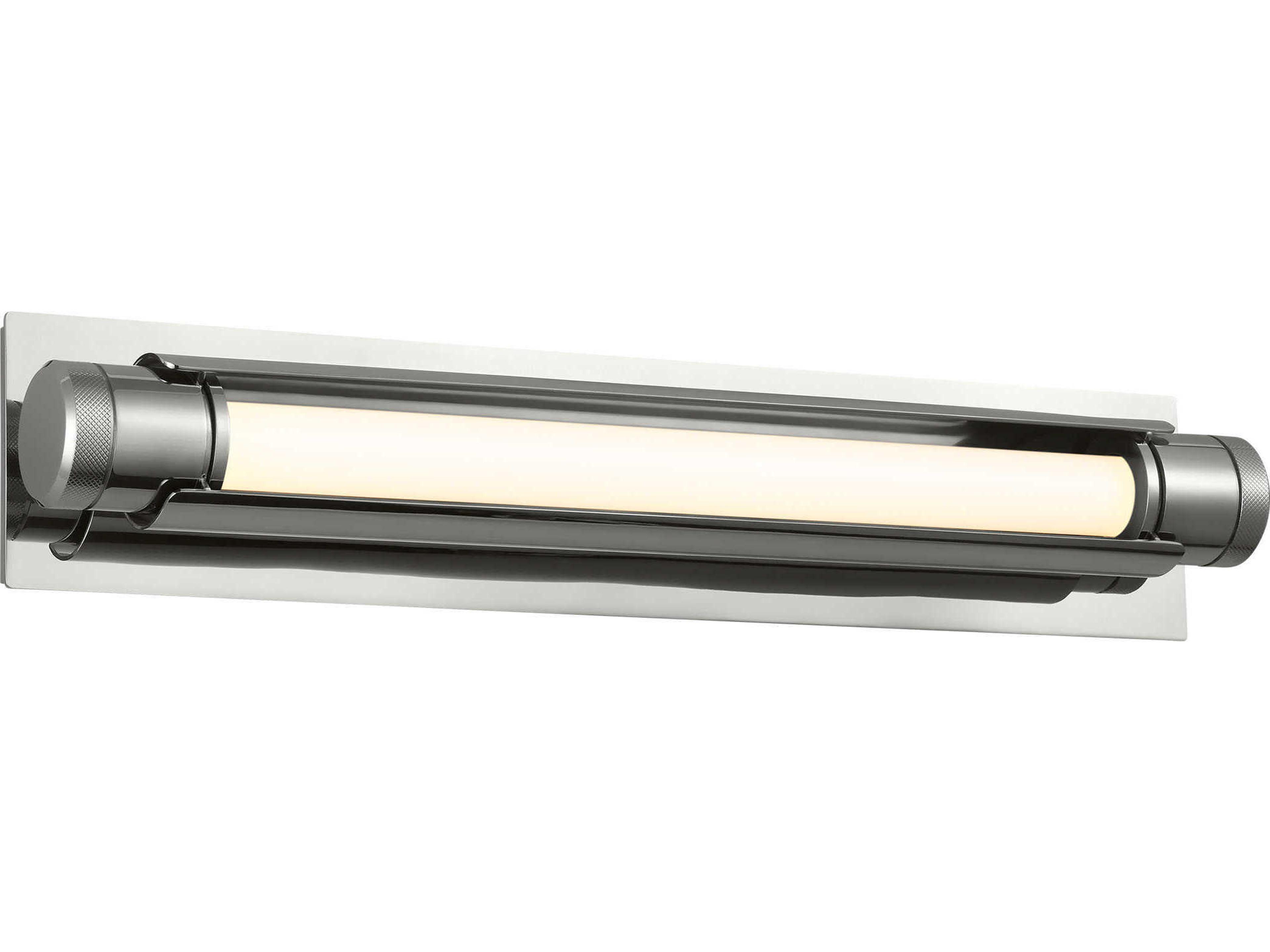 Capa 1-Light Polished Nickel Vanity Light